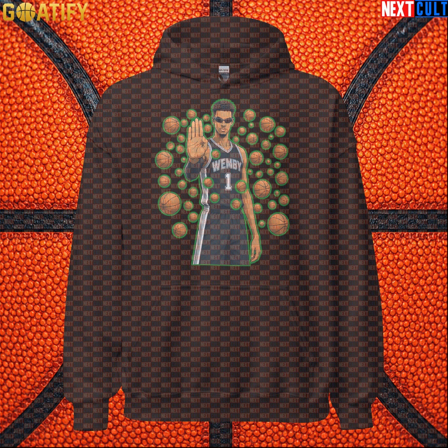 Basketball Hoodie Victor Wembanyama Matrix Stopper Gift for Spurs Fans and NBA Watch Parties |  | ["Basketball", "France", "NBA", "San Antonio Spurs", "Victor Wembanyama"]