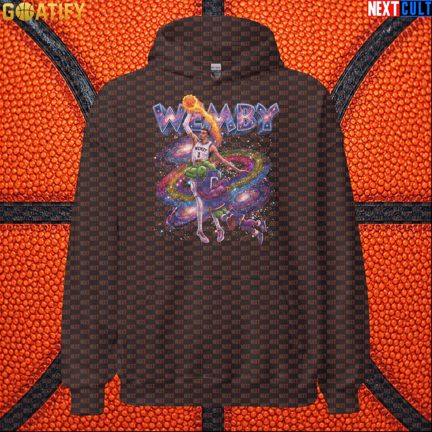 Basketball Hoodie Victor Wembanyama Space Jam Monstars Graphic for Spurs Fans and Game Day |  | ["Basketball", "France", "NBA", "San Antonio Spurs", "Victor Wembanyama", "Wemby"]