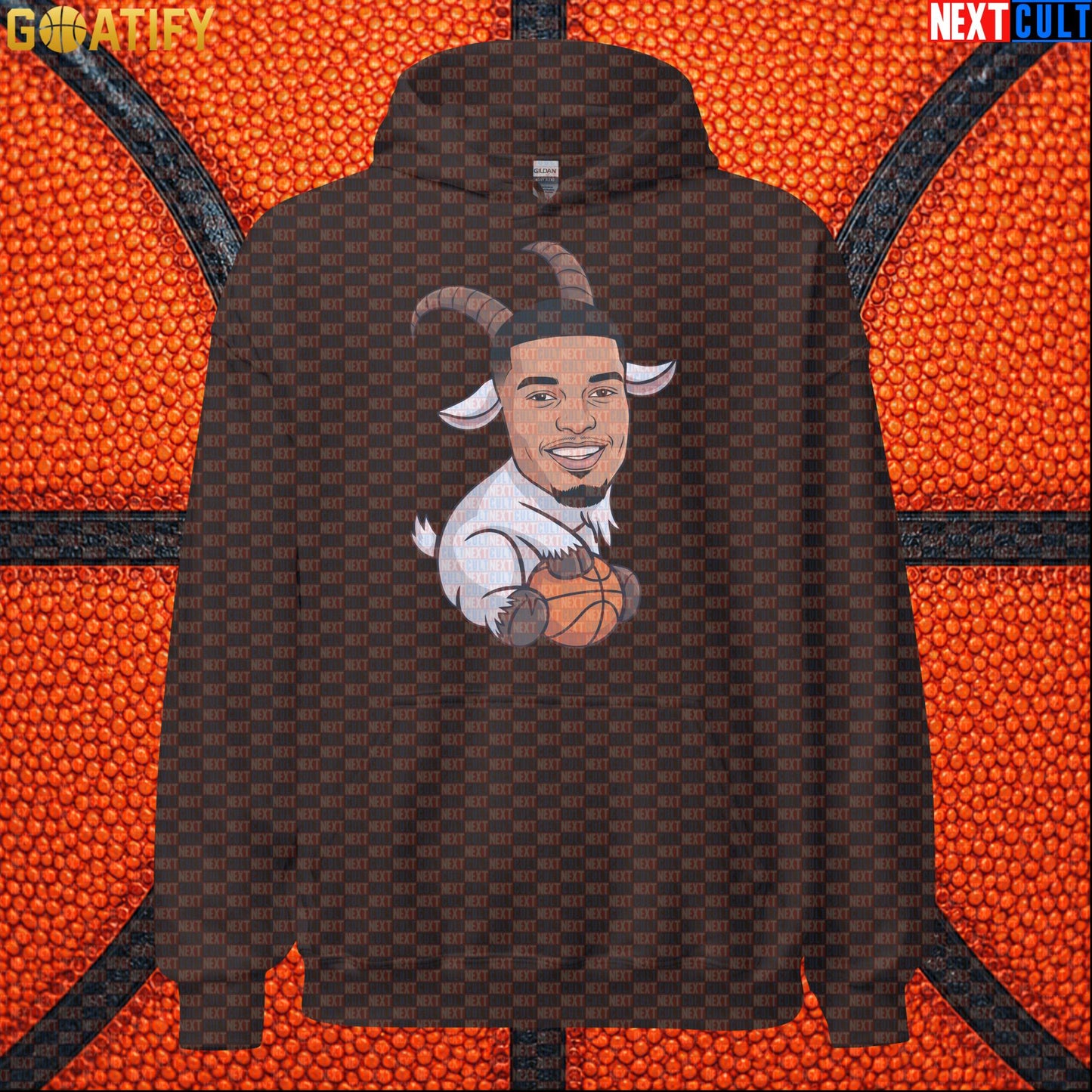 Basketball Hoodie Victor Wembanyama GOAT Cartoon for Spurs Fans, NBA Game Day Sports Pullover |  | ["Basketball", "France", "NBA", "San Antonio Spurs", "Victor Wembanyama", "Wemby"]