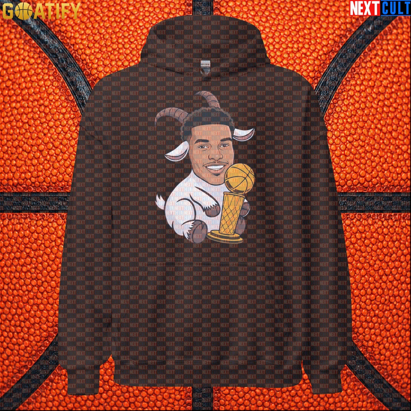 Basketball Hoodie Victor Wembanyama GOAT Championship Cartoon for Spurs Fans & NBA Game Day |  | ["Basketball", "France", "NBA", "San Antonio Spurs", "Victor Wembanyama", "Wemby"]