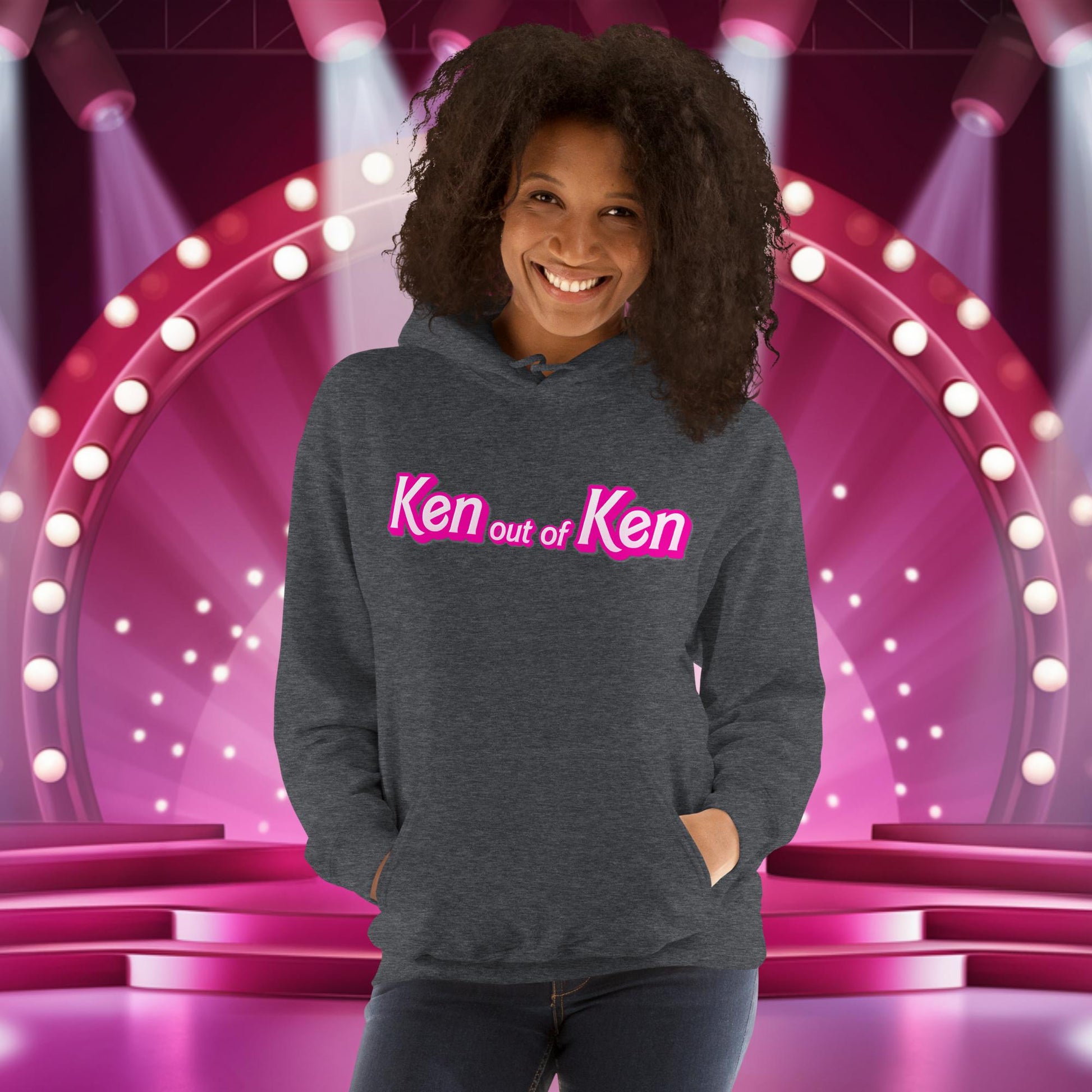 Ken out of Ken Barbie Movie Unisex Hoodie Next Cult Brand