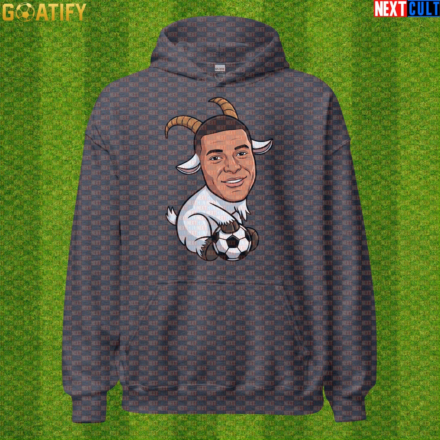Kylian Mbappe Hoodie – Funny GOAT Football Pullover Gift for France and Real Madrid Fans |  | ["Football", "France", "Kylian Mbappe", "PSG", "Real Madrid", "Soccer"]