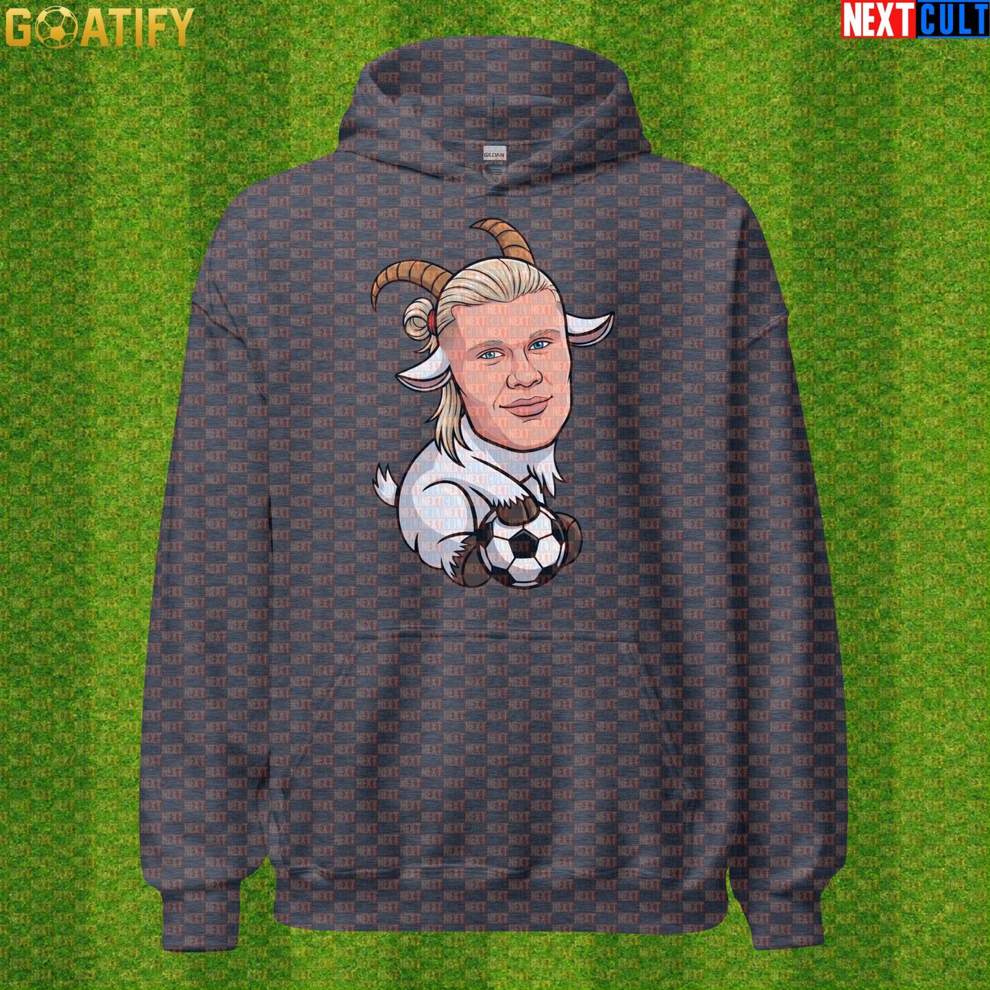 Erling Haaland Hoodie – Goal Machine Football Pullover for Man City and World Cup Fans |  | ["Borussia Dortmund", "Erling Haaland", "Football", "Manchester City", "Norway", "Soccer"]