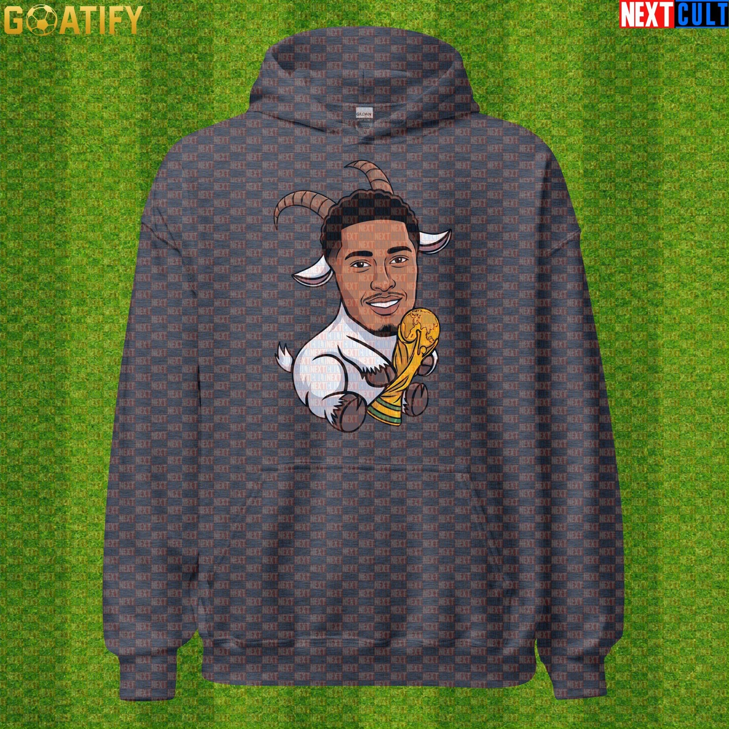 Jude Bellingham Hoodie – Future World Cup Champion Pullover Gift for Three Lions Fans |  | ["England", "Football", "Jude Bellingham", "Real Madrid", "Soccer"]
