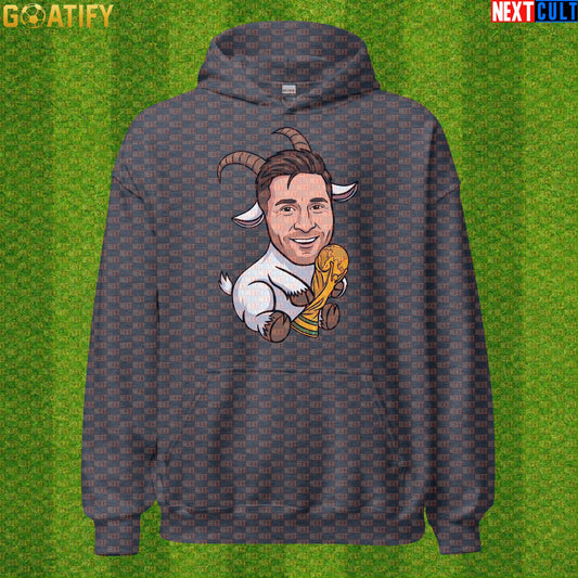 Lionel Messi Hoodie – Champion GOAT Pullover for Argentina and Inter Miami Supporters |  | ["Argentina", "Barcelona", "Football", "Inter Miami", "Lionel Messi", "Soccer"]