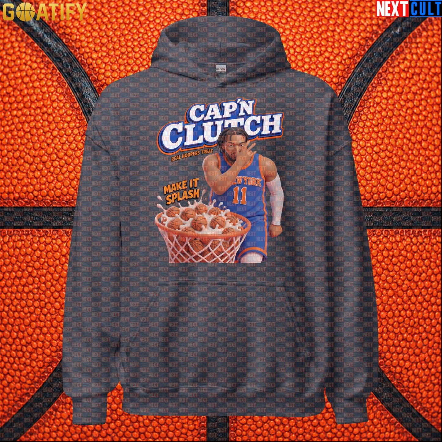 Jalen Brunson Hoodie – Make It Splash Pullover for New York Basketball Fans |  | ["Basketball", "Jalen Brunson", "NBA", "New York Knicks"]