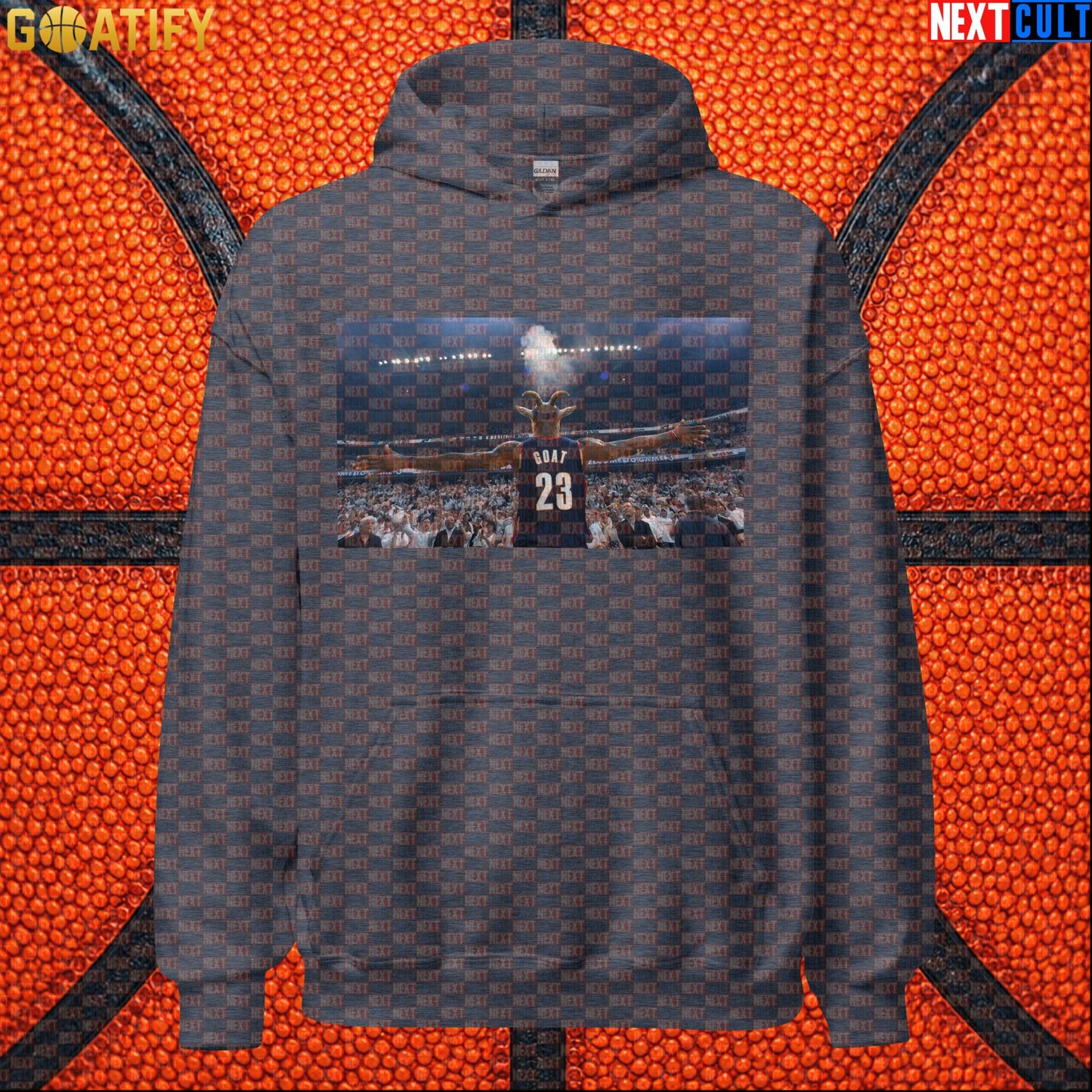 LeBron James Hoodie – GOAT Chalk Toss Pullover for Cleveland Cavaliers Match Days |  | ["Basketball", "Cleveland Cavaliers", "LeBron James", "NBA"]