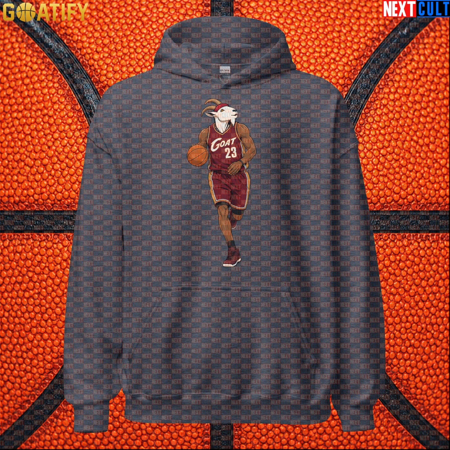 LeBron James Hoodie – Number 23 GOAT Pullover Gift for Cleveland Cavaliers Fans |  | ["Basketball", "Cleveland Cavaliers", "LeBron James", "NBA"]