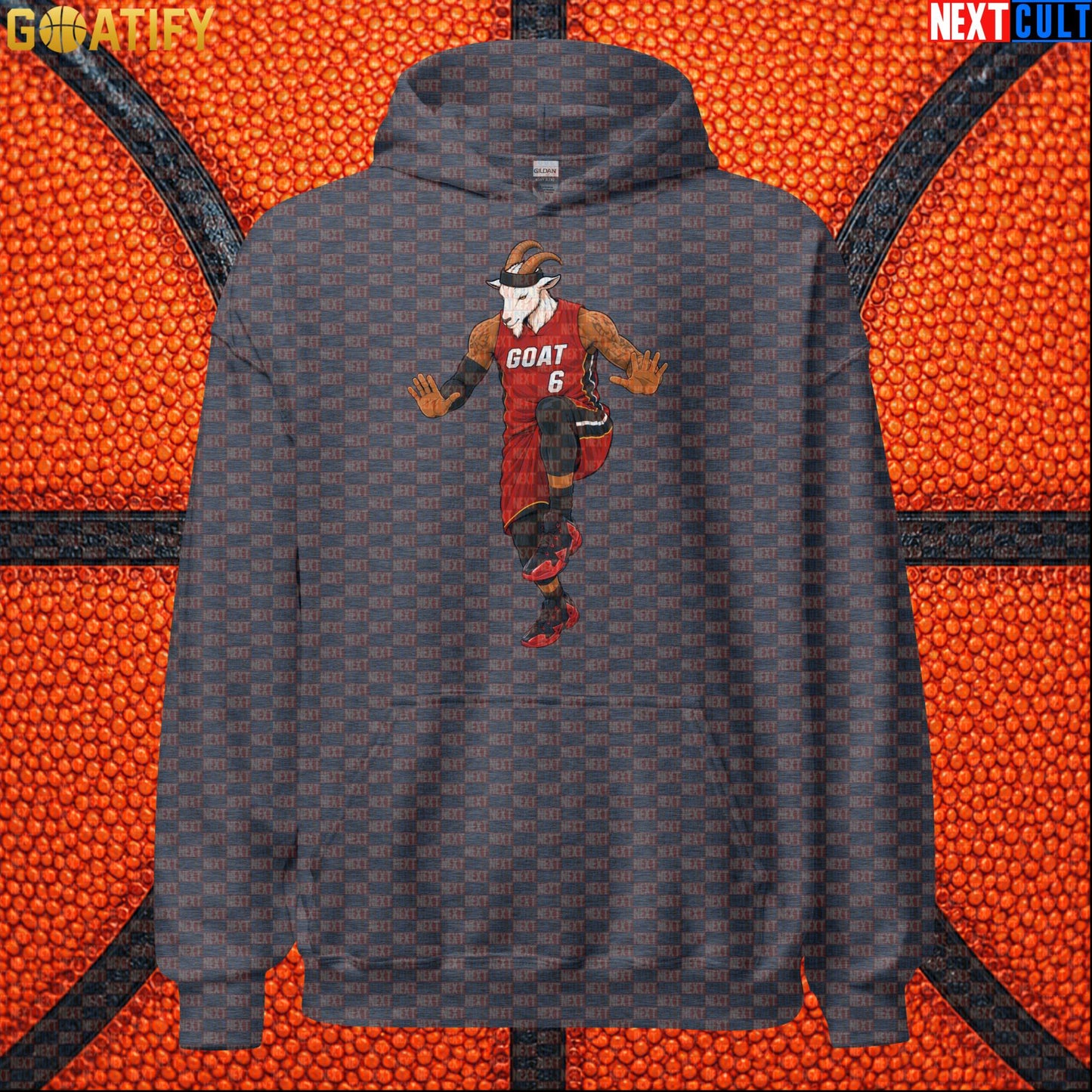 LeBron James Hoodie – The Silencer GOAT Pullover Gift for Miami Heat Basketball Fans |  | ["Basketball", "LeBron James", "Miami Heat", "NBA"]