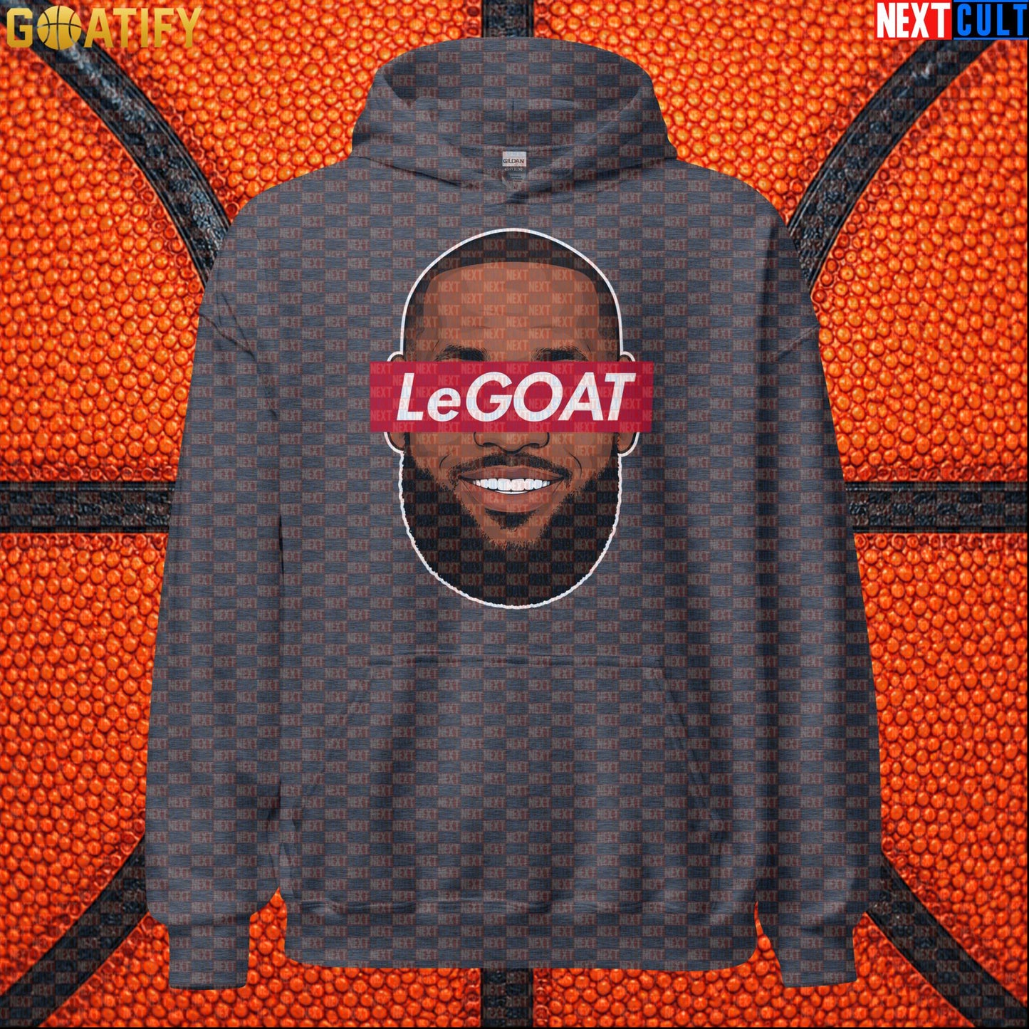 LeBron James Hoodie – LeGOAT Streetwear Pullover Gift for Basketball Fans and NBA Game Days |  | ["Basketball", "Cleveland Cavaliers", "LeBron James", "Los Angeles Lakers", "Miami Heat", "NBA"]