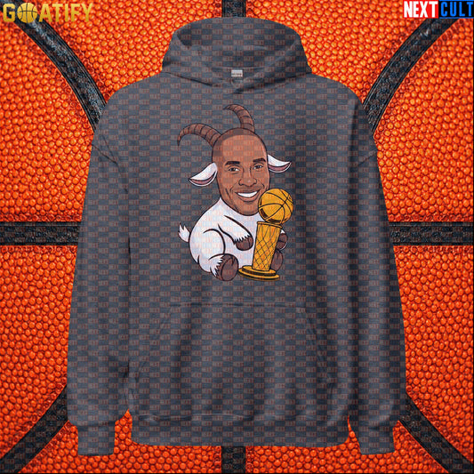 Kobe Bryant Hoodie – The GOAT Champion Basketball Pullover for Lakers Fans & NBA Gifts Dark Heather Hoodies Next Cult Brand
