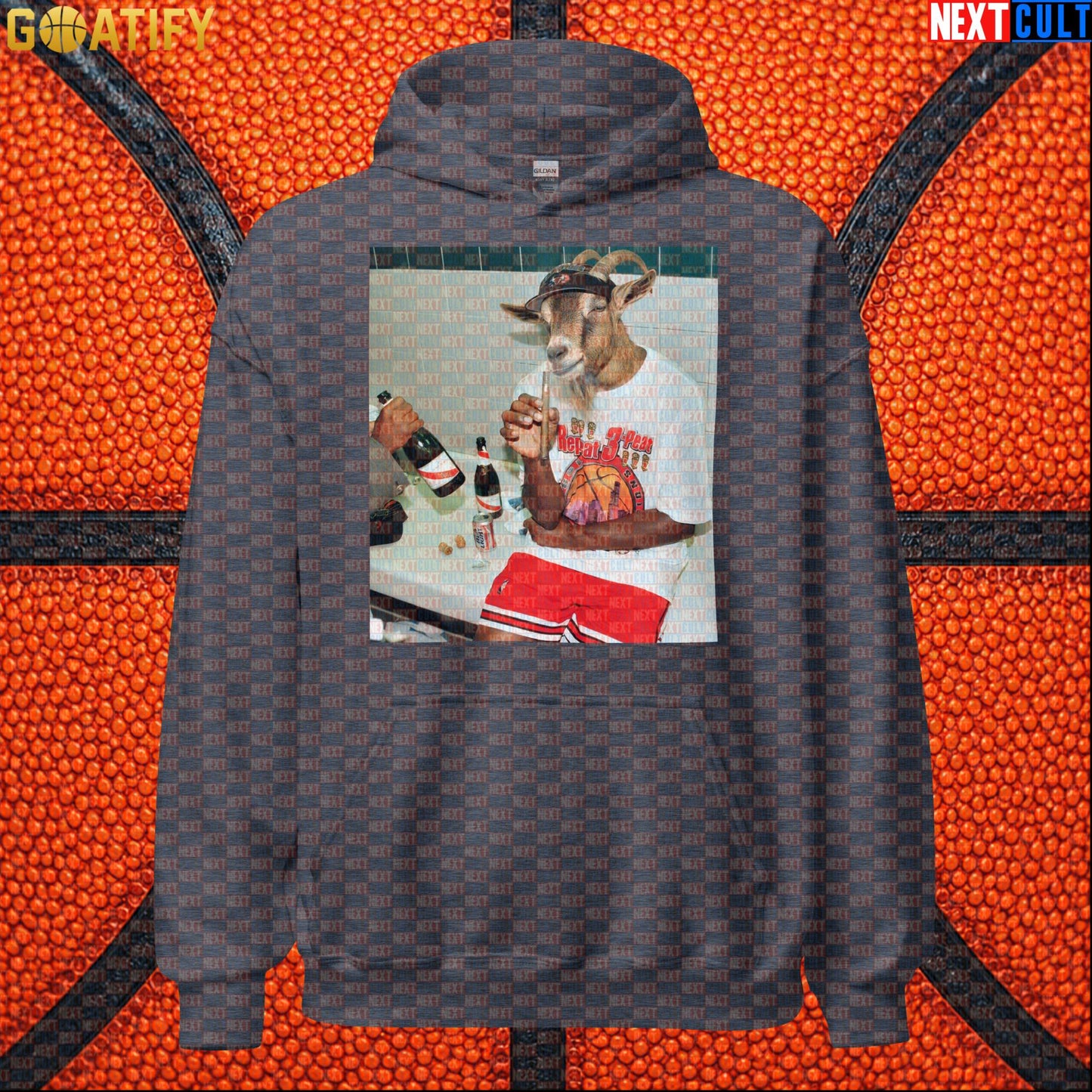 Michael Jordan Hoodie – 6 Rings GOAT Locker Room Pullover for Chicago Bulls Basketball Fans |  | ["Basketball", "Chicago Bulls", "Michael Jordan", "NBA"]