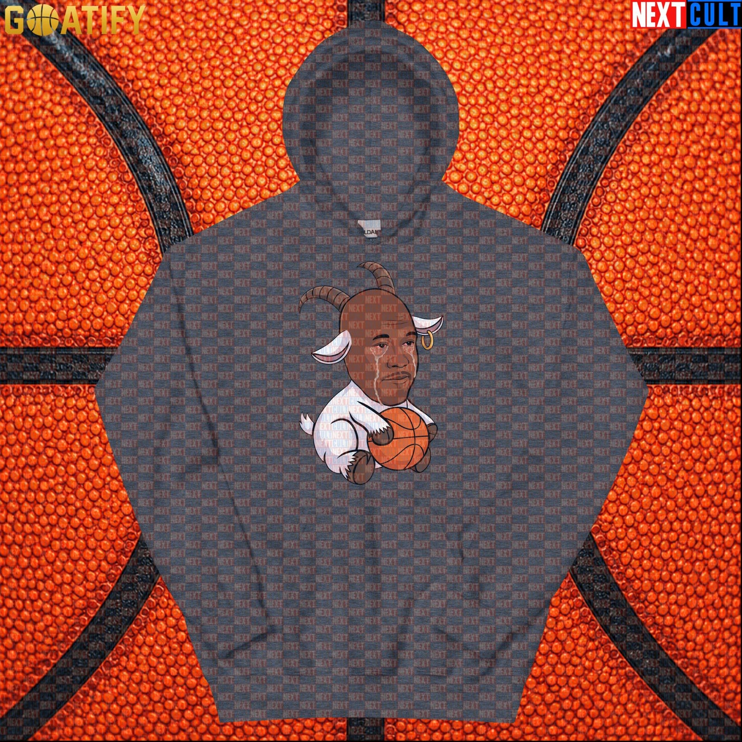 Michael Jordan Hoodie - Crying Jordan GOAT Meme Pullover Gift for Chicago Bulls NBA Fans |  | ["Basketball", "Chicago Bulls", "Michael Jordan", "NBA"]