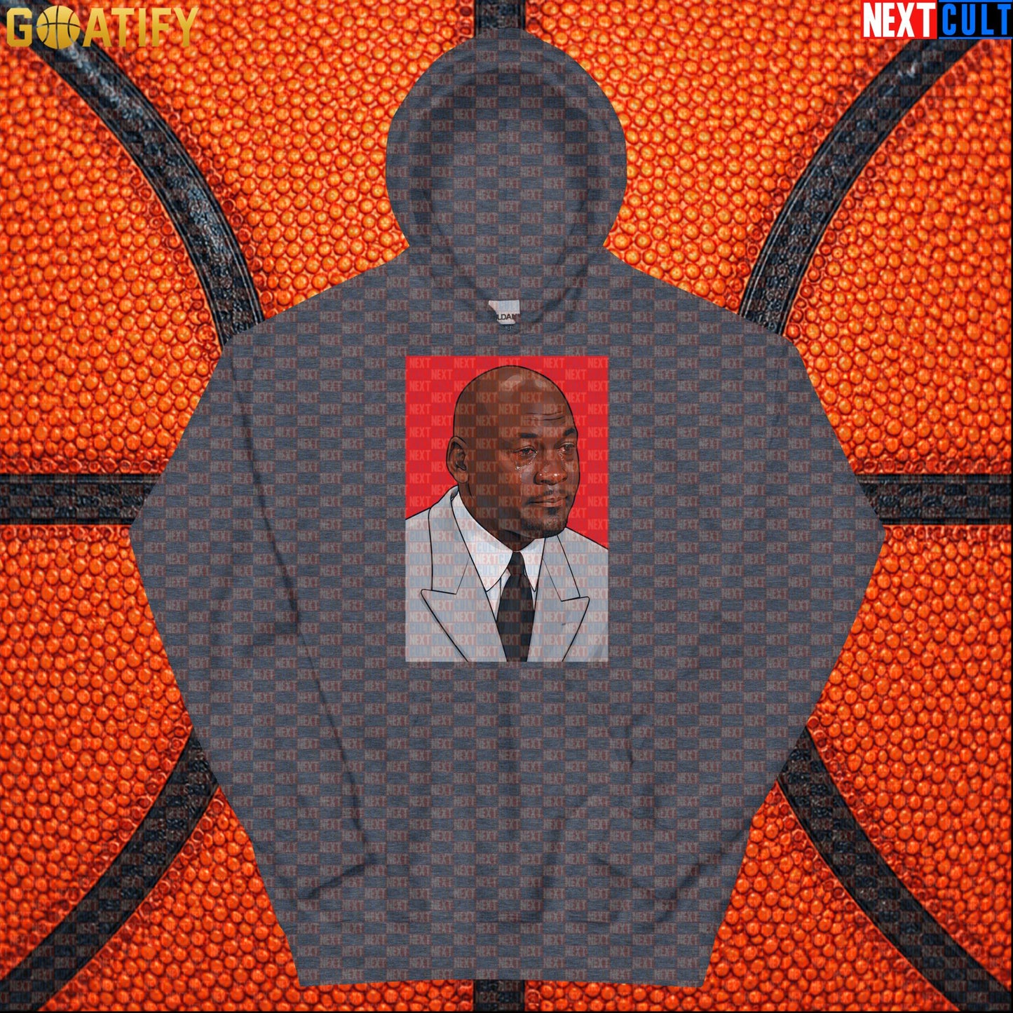 Michael Jordan Hoodie Crying Jordan Meme Pullover Gift for Chicago Bulls Basketball Fans |  | ["Basketball", "Chicago Bulls", "Michael Jordan", "NBA"]