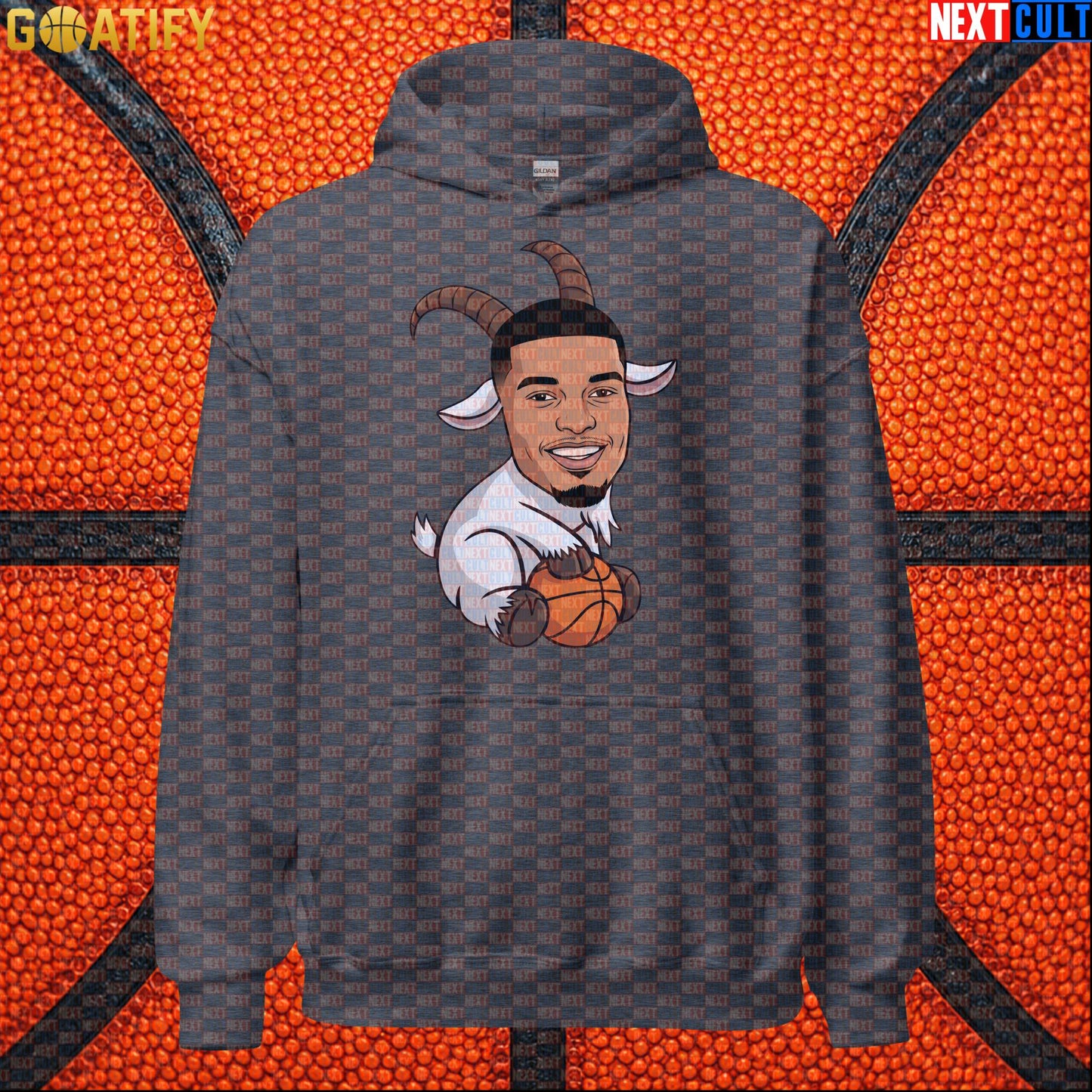 Basketball Hoodie Victor Wembanyama GOAT Cartoon for Spurs Fans, NBA Game Day Sports Pullover |  | ["Basketball", "France", "NBA", "San Antonio Spurs", "Victor Wembanyama", "Wemby"]