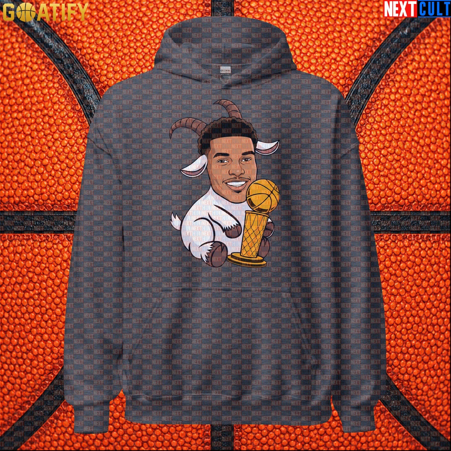 Basketball Hoodie Victor Wembanyama GOAT Championship Cartoon for Spurs Fans & NBA Game Day |  | ["Basketball", "France", "NBA", "San Antonio Spurs", "Victor Wembanyama", "Wemby"]