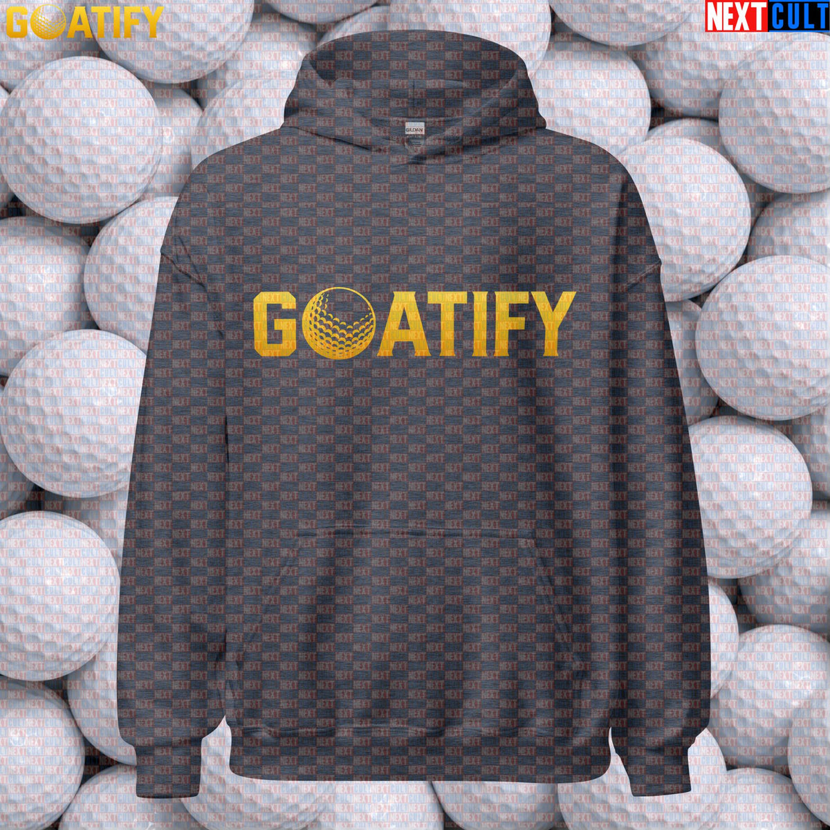 Golf GOAT Hoodie Golden Golf Ball Pullover for Golfers, Sports Fans & Gifts | GOATIFY | Hoodies | ["Golf", "NCB", "PGA"]