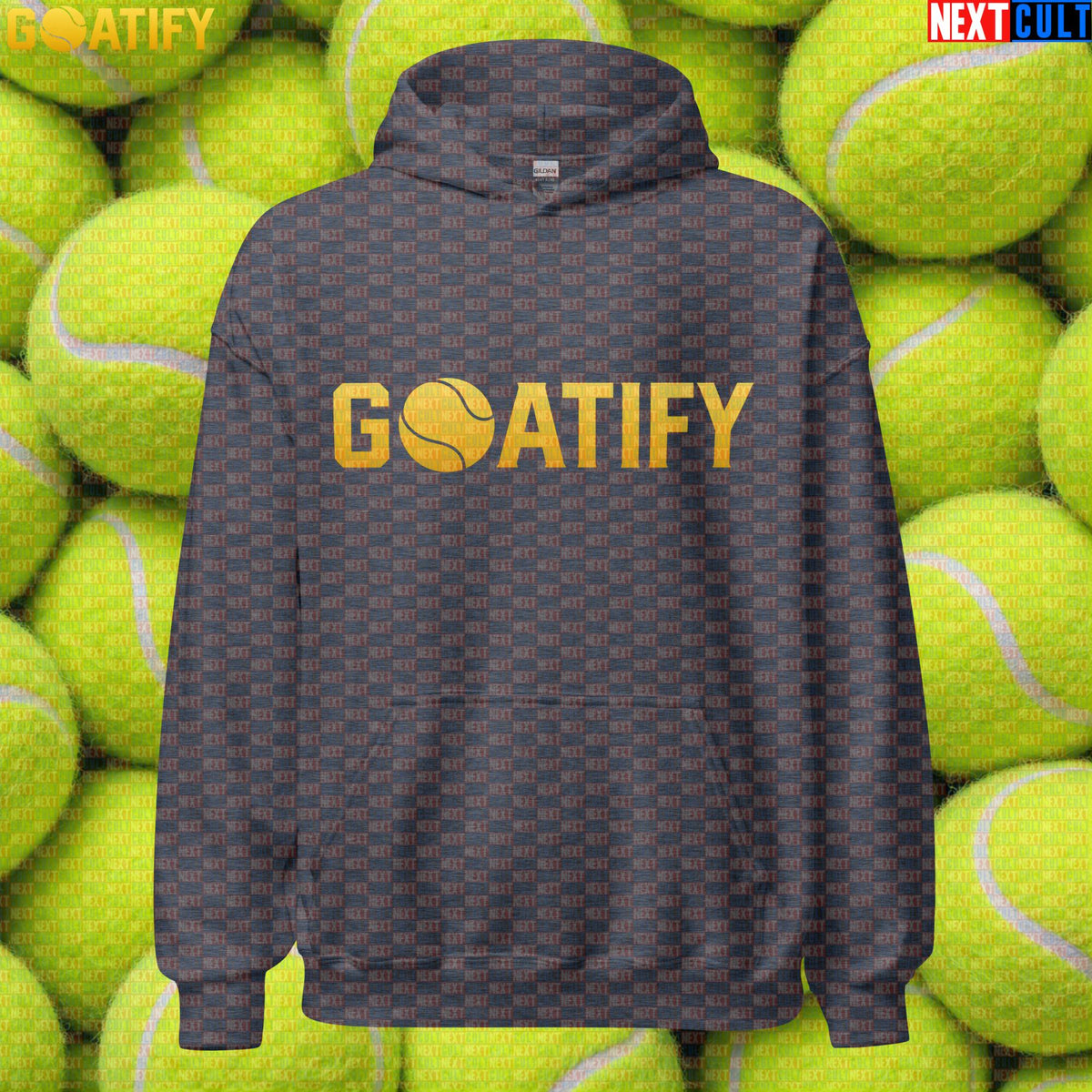 Tennis GOAT Hoodie Golden Ball Pullover for Tennis & Padel Fans, Players & Gifts | GOATIFY | Hoodies | ["NCB", "Padel", "Tennis"]