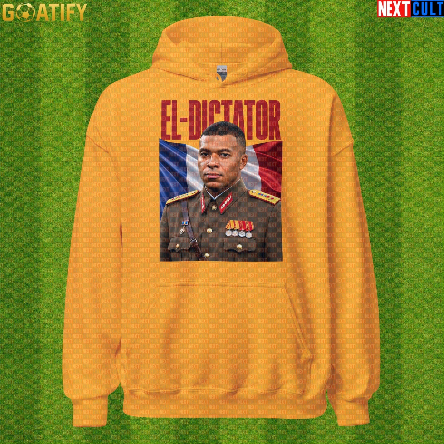 Kylian Mbappe Hoodie – El Dictator Football Meme Pullover for Real Madrid Supporters |  | ["Football", "France", "Kylian Mbappe", "PSG", "Real Madrid", "Soccer"]