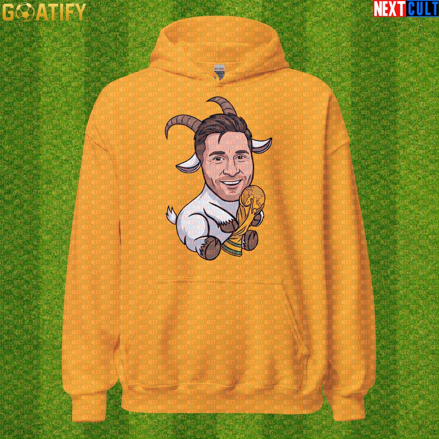 Lionel Messi Hoodie – Champion GOAT Pullover for Argentina and Inter Miami Supporters |  | ["Argentina", "Barcelona", "Football", "Inter Miami", "Lionel Messi", "Soccer"]