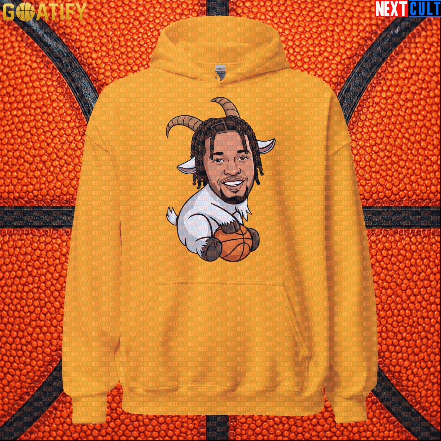 Jalen Brunson Hoodie – Champion GOAT Pullover for Knicks Fans and NYC Basketball Style Gold Next Cult Brand