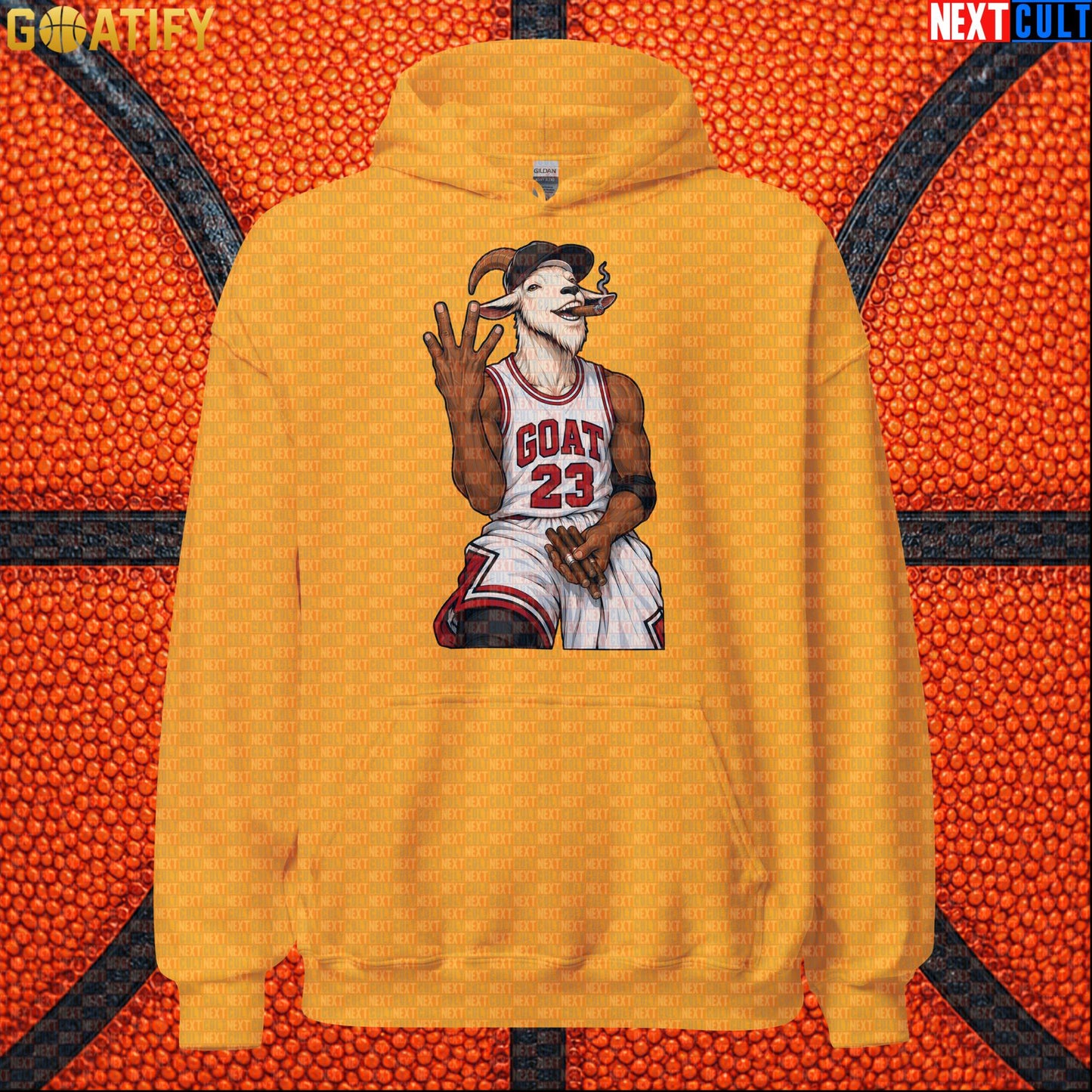 Michael Jordan Hoodie – GOAT Cigar Celebration Pullover for Chicago Bulls NBA Fans |  | ["Basketball", "Chicago Bulls", "Michael Jordan", "NBA"]