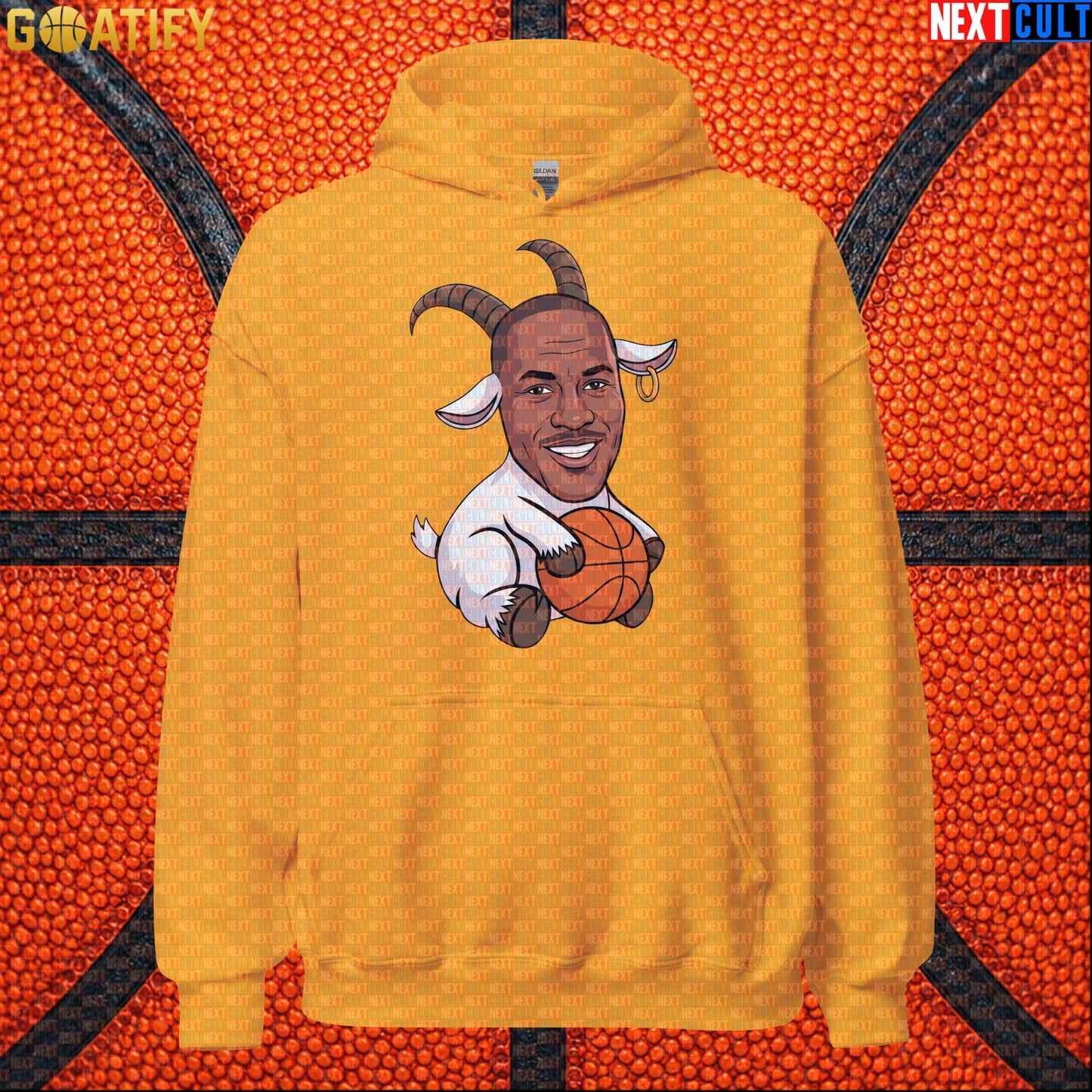 Michael Jordan Hoodie - GOAT Chicago Bulls Basketball Pullover Gift for Jordan NBA Fans |  | ["Basketball", "Chicago Bulls", "Michael Jordan", "NBA"]