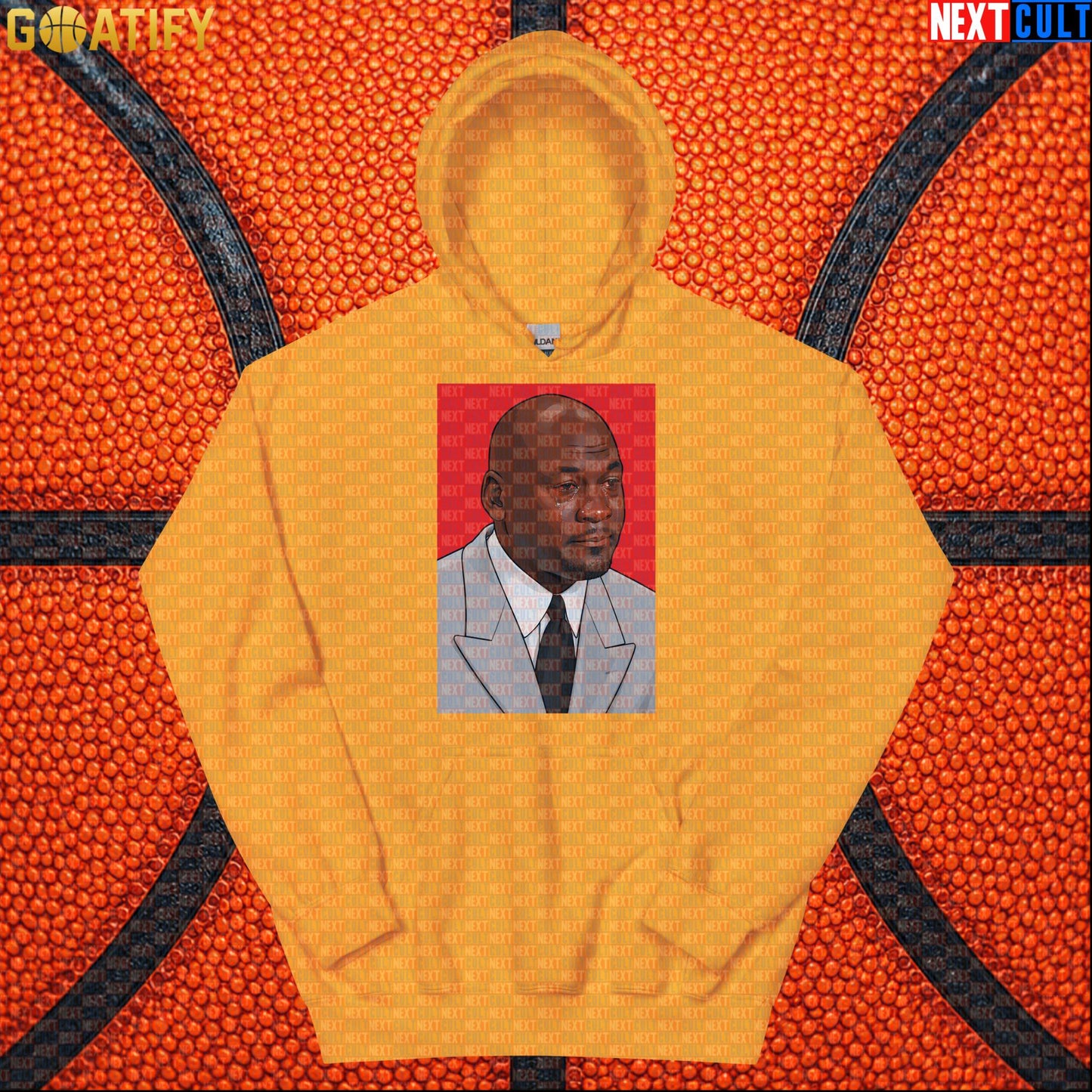Michael Jordan Hoodie Crying Jordan Meme Pullover Gift for Chicago Bulls Basketball Fans |  | ["Basketball", "Chicago Bulls", "Michael Jordan", "NBA"]