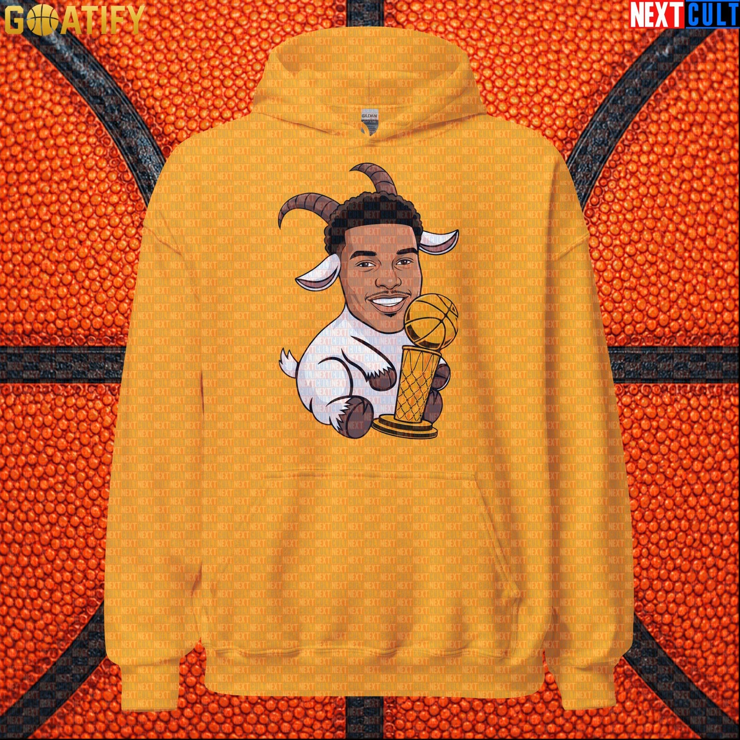 Basketball Hoodie Victor Wembanyama GOAT Championship Cartoon for Spurs Fans & NBA Game Day |  | ["Basketball", "France", "NBA", "San Antonio Spurs", "Victor Wembanyama", "Wemby"]