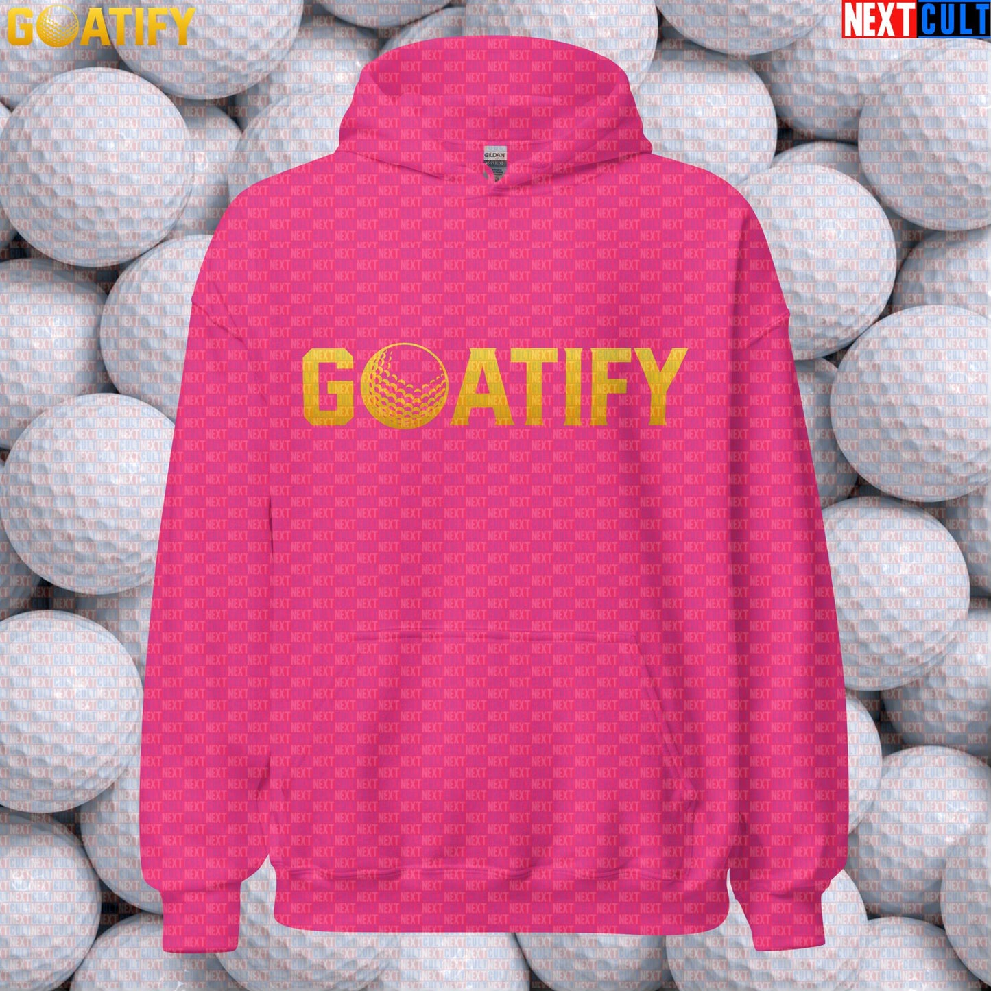 Golf GOAT Hoodie Golden Golf Ball Pullover for Golfers, Sports Fans & Gifts | GOATIFY | Hoodies | ["Golf", "NCB", "PGA"]