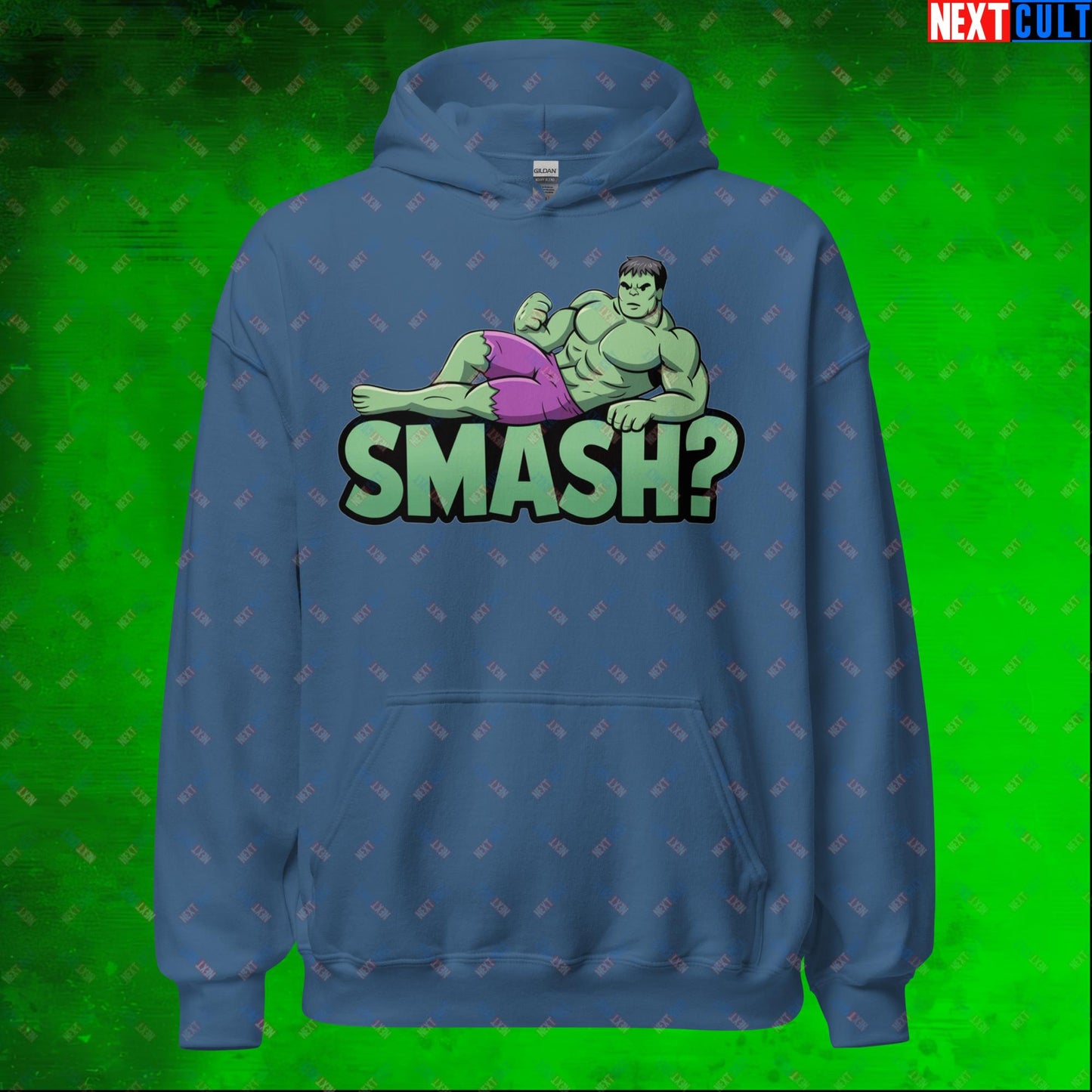 Hulk Smash? Funny Sexy Hulk Meme Cartoon Unisex Hoodie