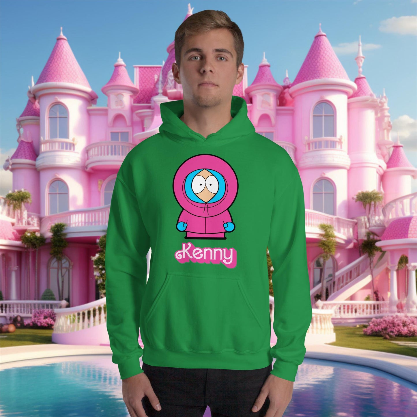 Kenny McCormick Ken Ryan Gosling Barbie South Park Kenny Unisex Hoodie Next Cult Brand