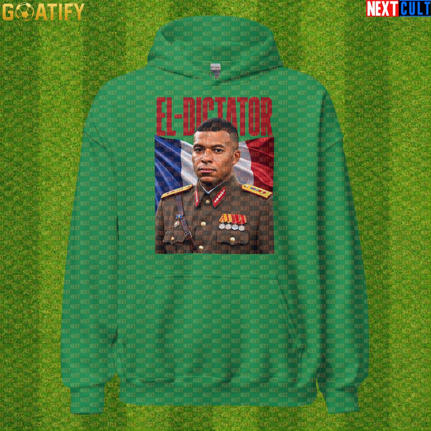 Kylian Mbappe Hoodie – El Dictator Football Meme Pullover for Real Madrid Supporters |  | ["Football", "France", "Kylian Mbappe", "PSG", "Real Madrid", "Soccer"]