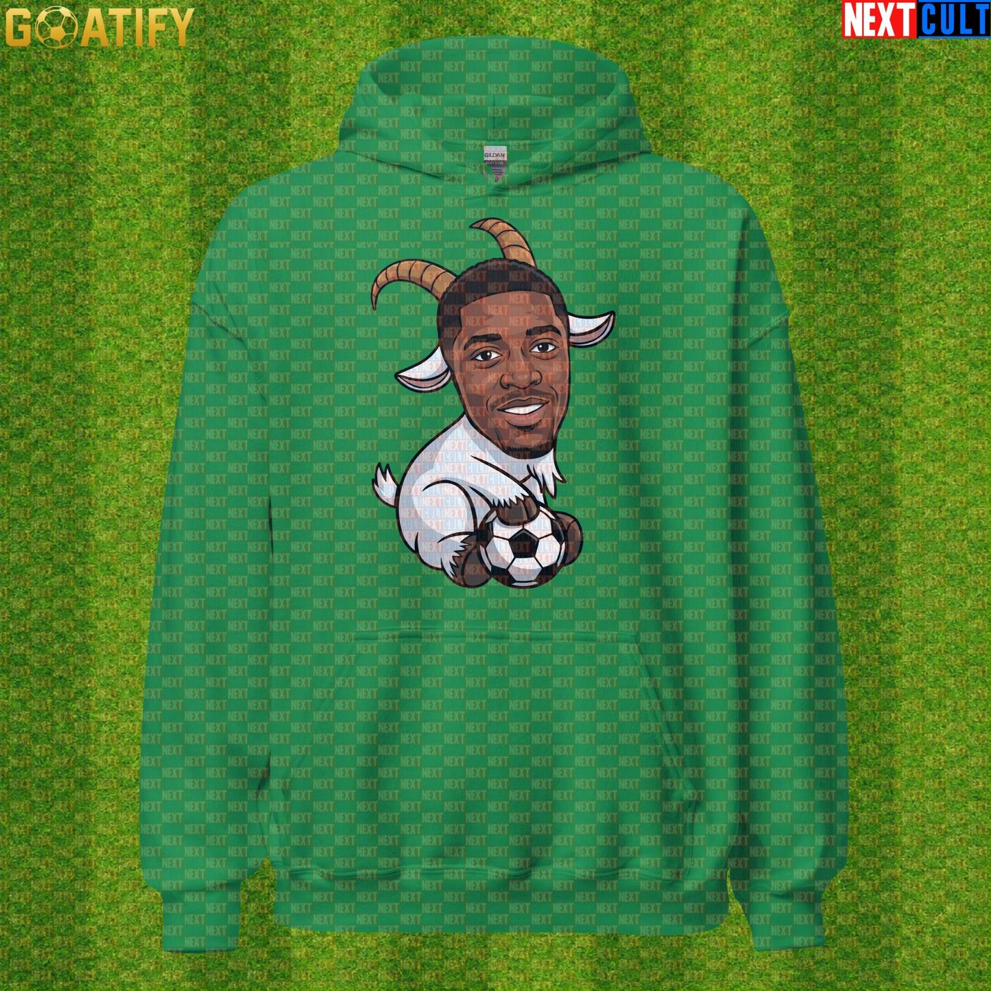 Ousmane Dembélé Hoodie – Redemption GOAT Pullover Gift for France Football Supporters |  | ["Barcelona", "Borussia Dortmund", "Football", "France", "Ousmane Dembele", "PSG", "Soccer"]