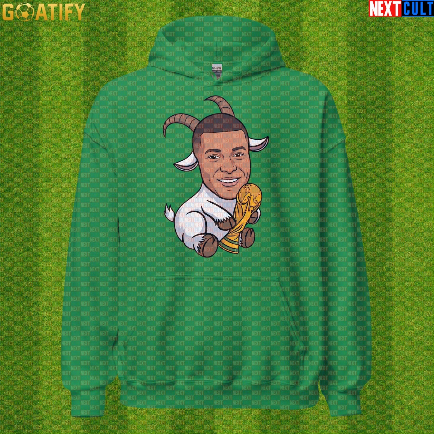Kylian Mbappe Hoodie – Champion GOAT Football Pullover for France and Real Madrid Fans |  | ["Football", "France", "Kylian Mbappe", "PSG", "Real Madrid", "Soccer"]