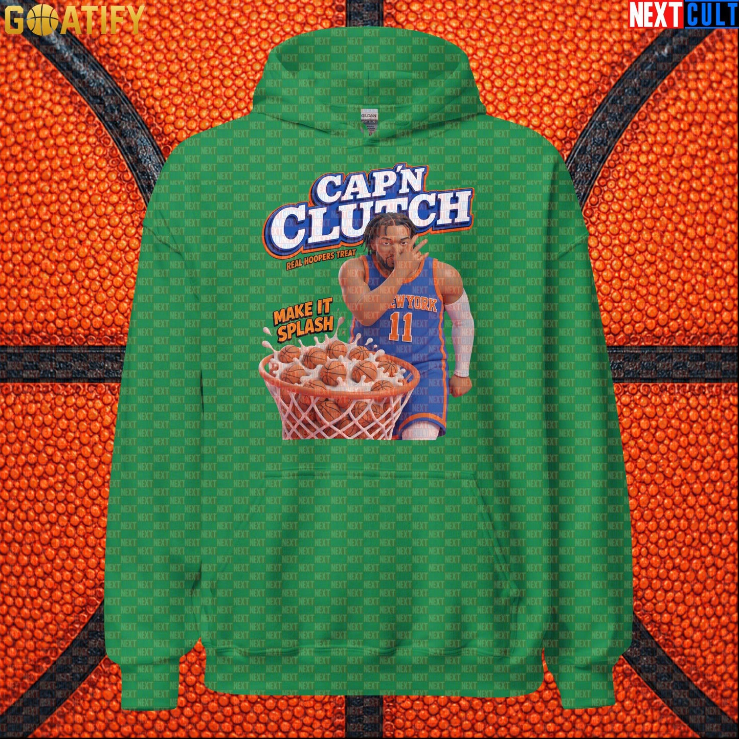 Jalen Brunson Hoodie – Make It Splash Pullover for New York Basketball Fans |  | ["Basketball", "Jalen Brunson", "NBA", "New York Knicks"]
