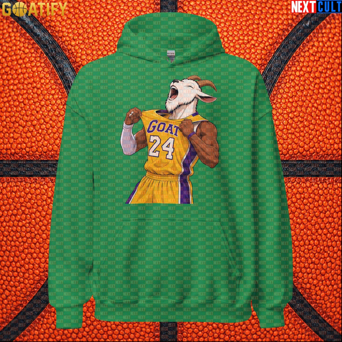 Kobe Bryant Hoodie – Mamba Mentality No. 24 GOAT Pullover for Los Angeles Lakers Fans |  | ["Basketball", "Kobe Bryant", "Los Angeles Lakers", "NBA"]