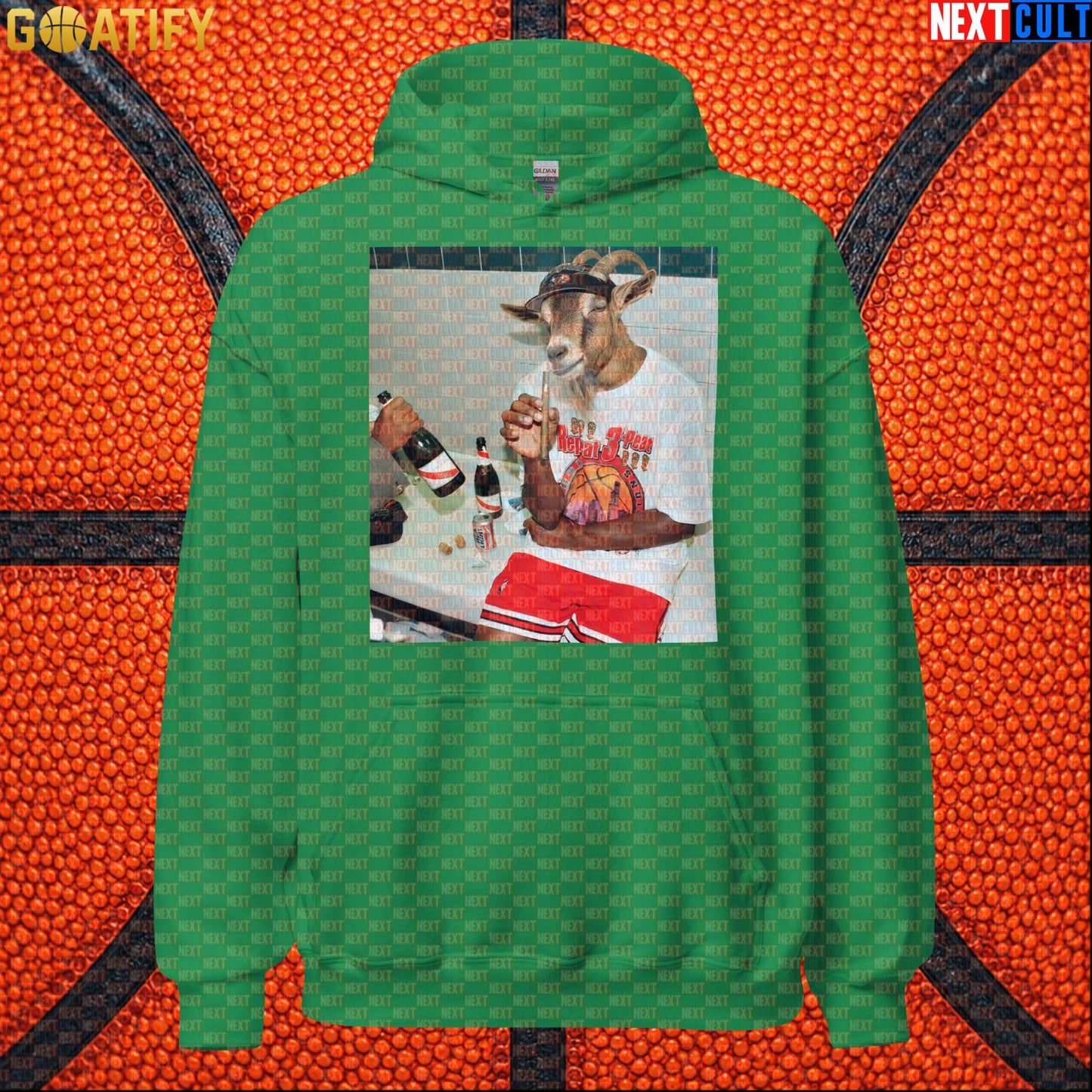 Michael Jordan Hoodie – 6 Rings GOAT Locker Room Pullover for Chicago Bulls Basketball Fans |  | ["Basketball", "Chicago Bulls", "Michael Jordan", "NBA"]