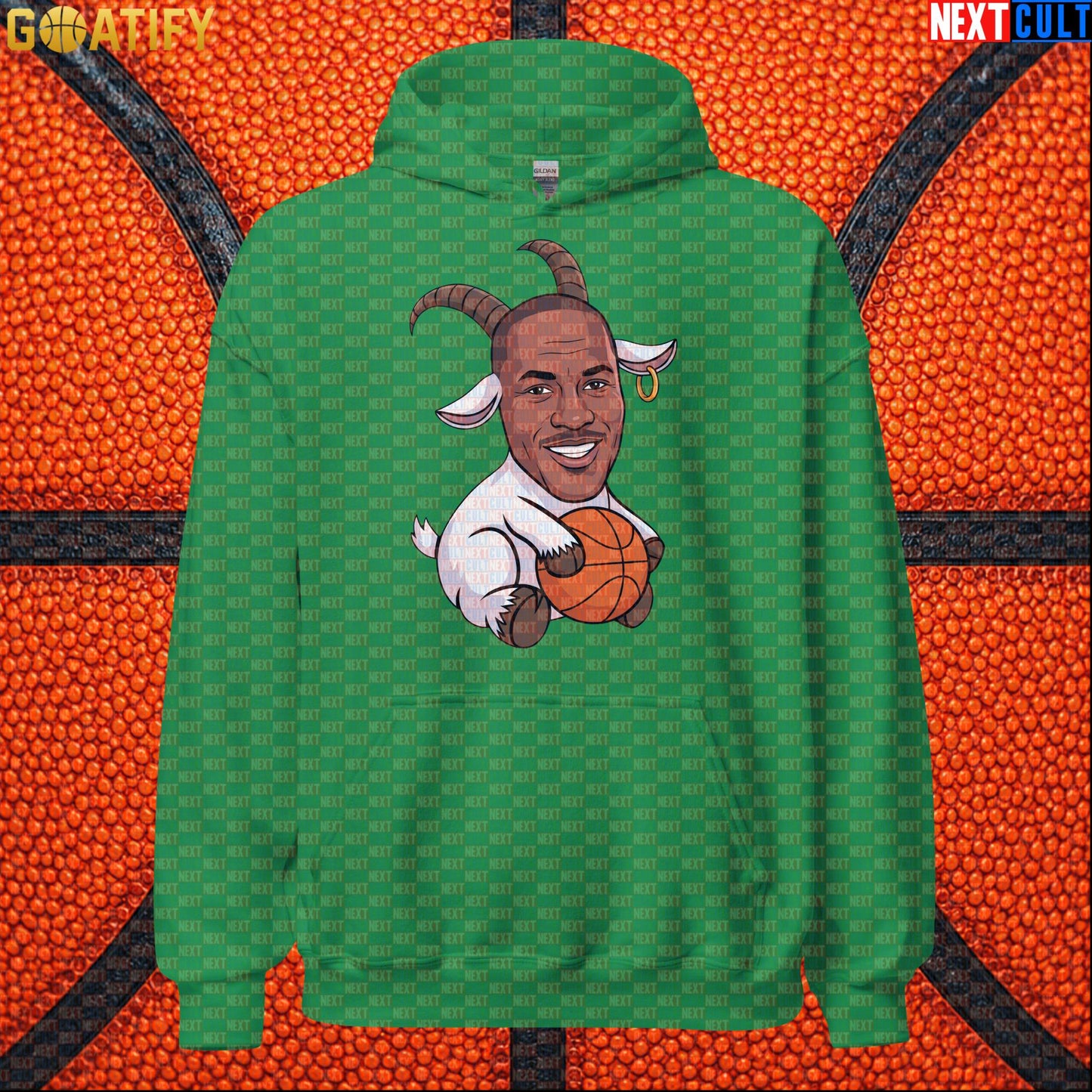 Michael Jordan Hoodie - GOAT Chicago Bulls Basketball Pullover Gift for Jordan NBA Fans |  | ["Basketball", "Chicago Bulls", "Michael Jordan", "NBA"]
