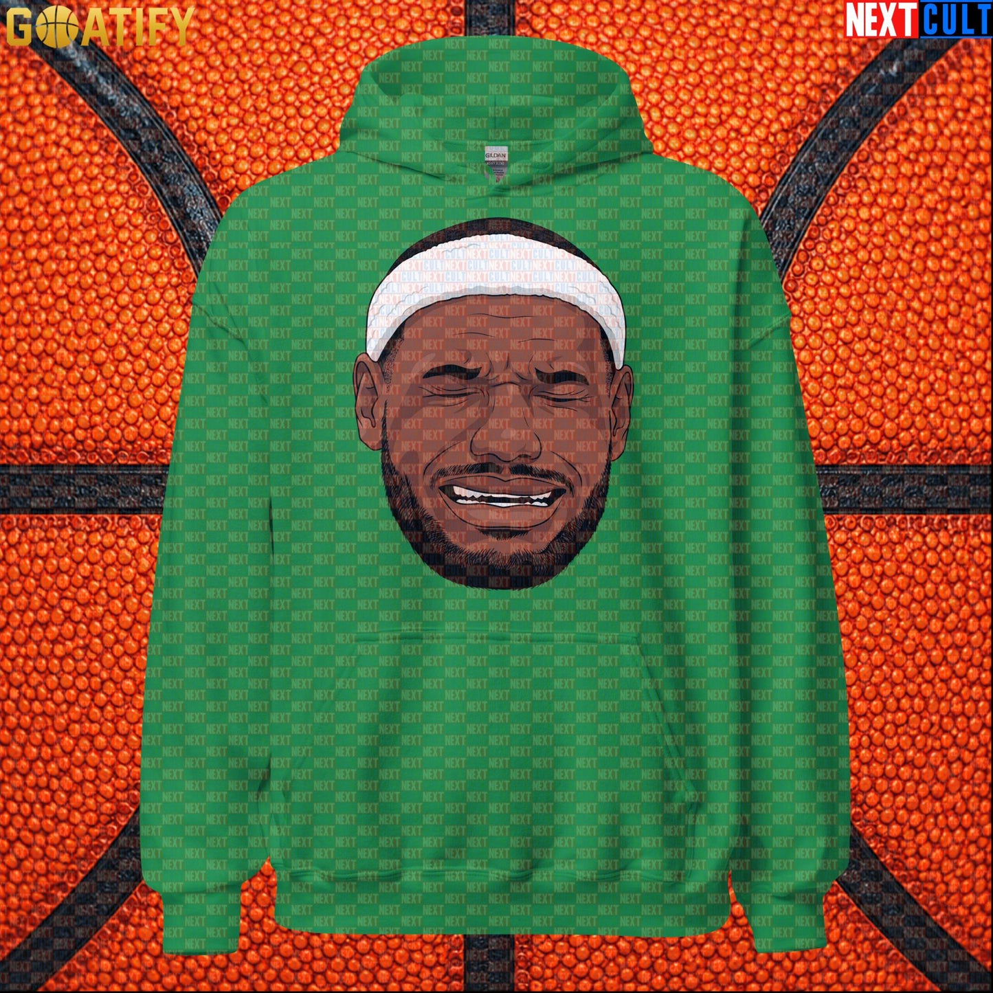 Crying LeBron Meme Hoodie – Funny NBA Basketball Pullover Game Day Gift for Sports Fans |  | ["Basketball", "LeBron James", "NBA"]