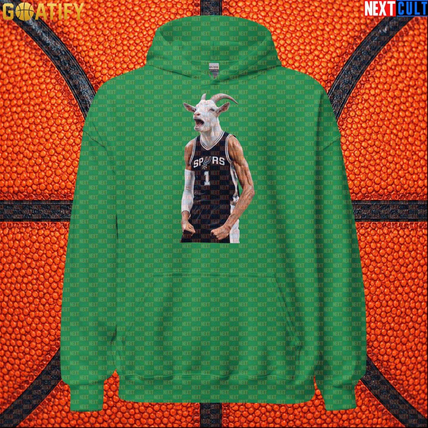 Hoodie Victor Wembanyama GOAT Basketball Pullover for San Antonio Fans Funny NBA Sports Gift | Hoodies | ["Basketball", "France", "NBA", "NCB", "San Antonio Spurs", "Victor Wembanyama", "Wemby"]