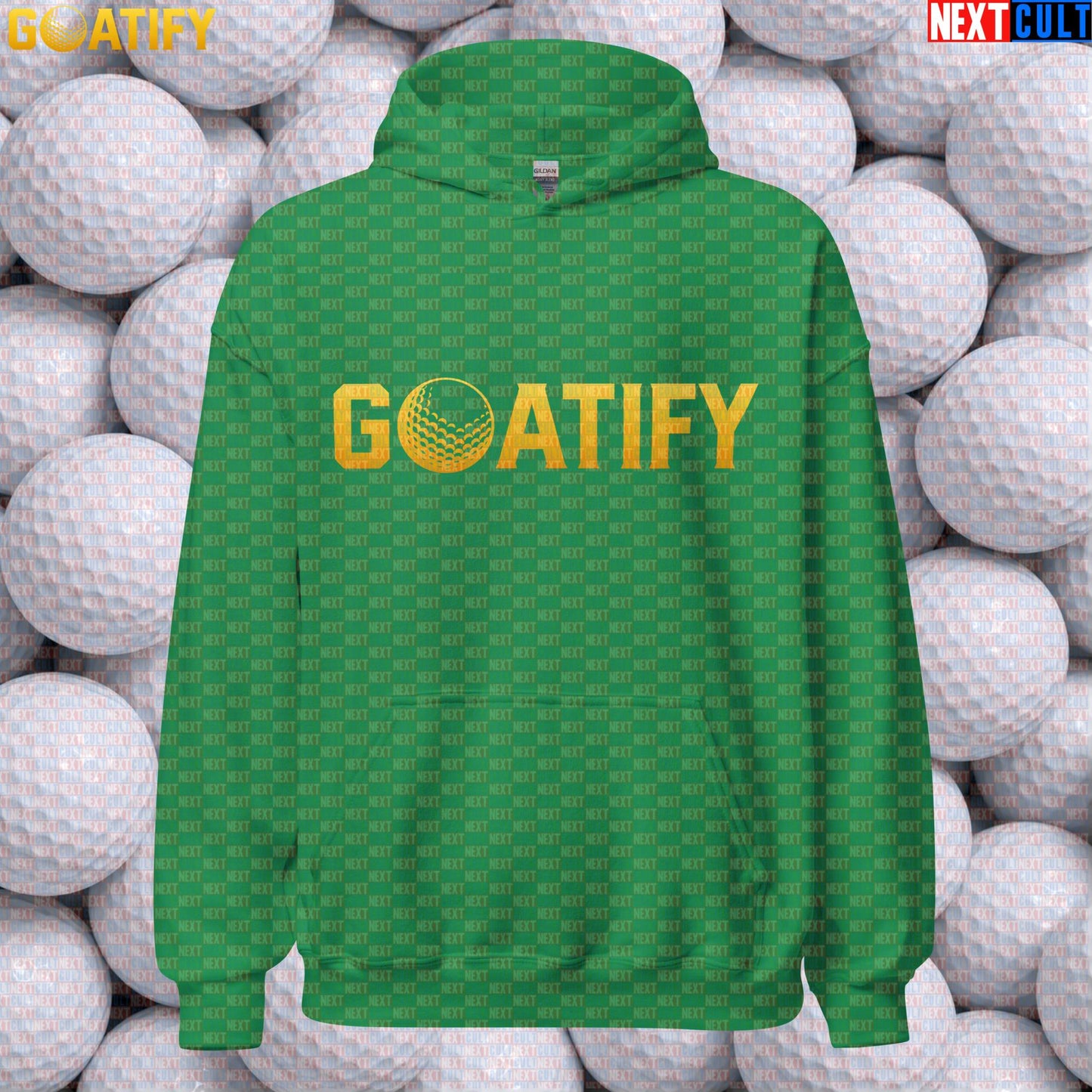 Golf GOAT Hoodie Golden Golf Ball Pullover for Golfers, Sports Fans & Gifts | GOATIFY | Hoodies | ["Golf", "NCB", "PGA"]