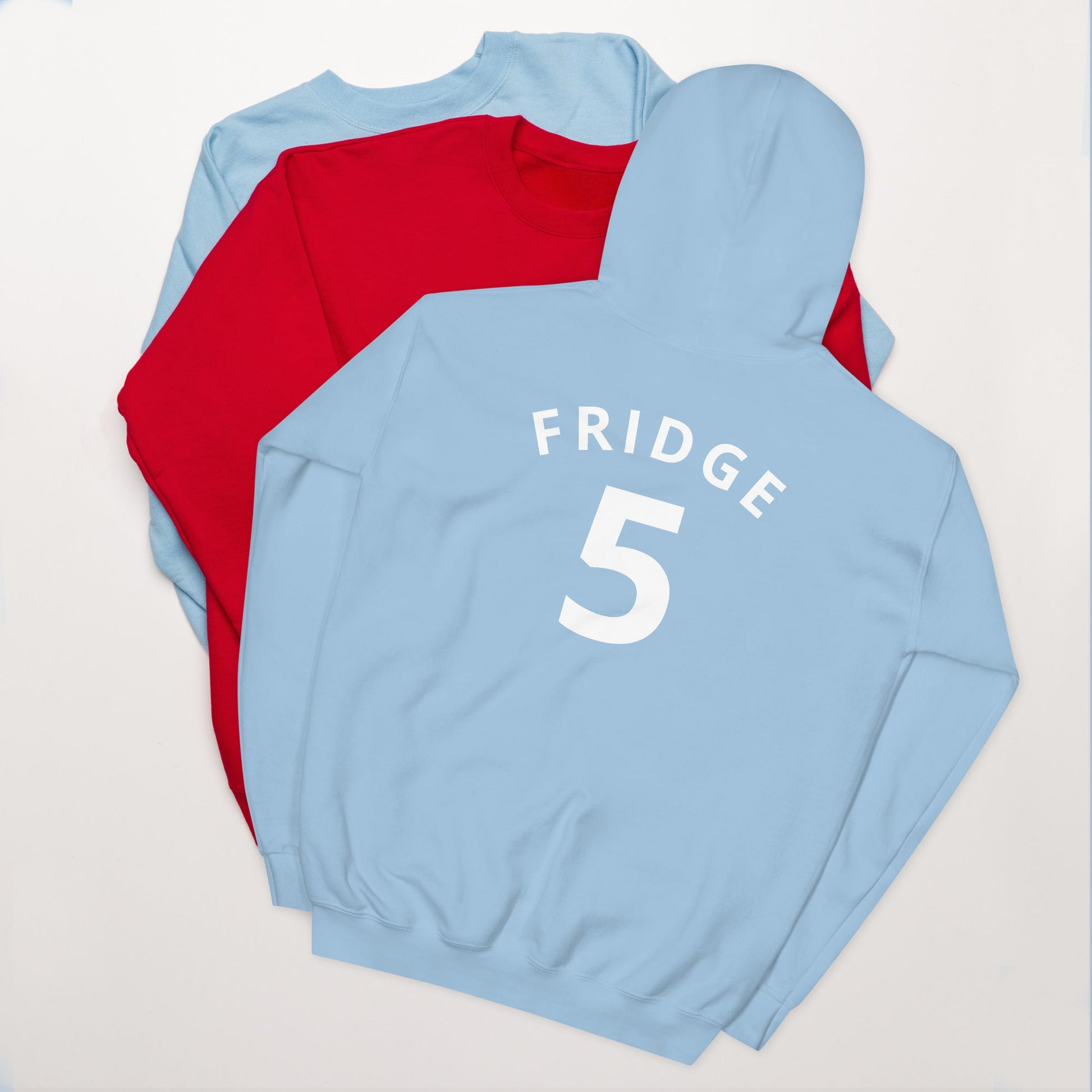 Harry ''The Fridge'' Maguire Unisex Hoodie, With Name & Number Hoodies Football Harry Maguire Manchester United The Fridge Next Cult Brand