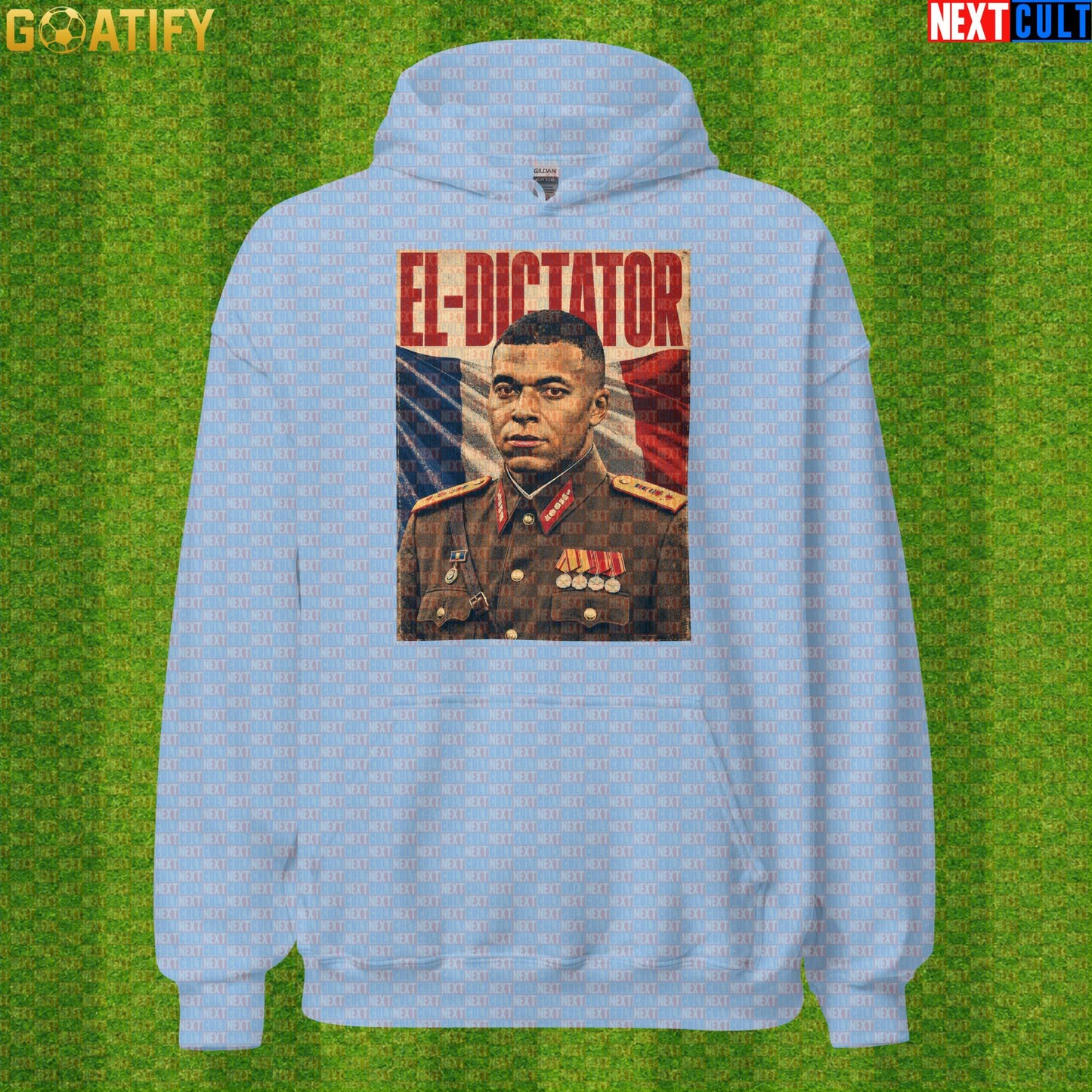 Kylian Mbappe Hoodie – El Dictator Vintage Football Meme Pullover for Real Madrid Fans |  | ["Football", "France", "Kylian Mbappe", "PSG", "Real Madrid", "Soccer"]