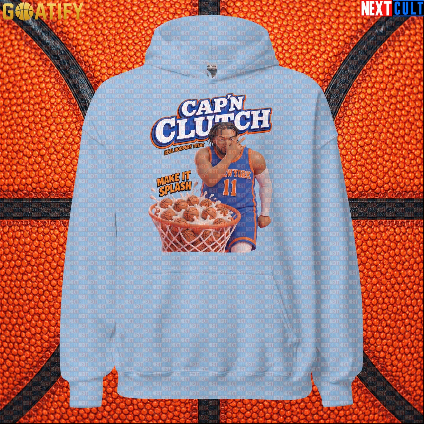 Jalen Brunson Hoodie – Make It Splash Pullover for New York Basketball Fans |  | ["Basketball", "Jalen Brunson", "NBA", "New York Knicks"]