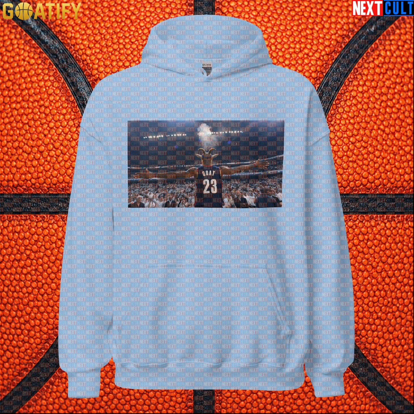 LeBron James Hoodie – GOAT Chalk Toss Pullover for Cleveland Cavaliers Match Days |  | ["Basketball", "Cleveland Cavaliers", "LeBron James", "NBA"]
