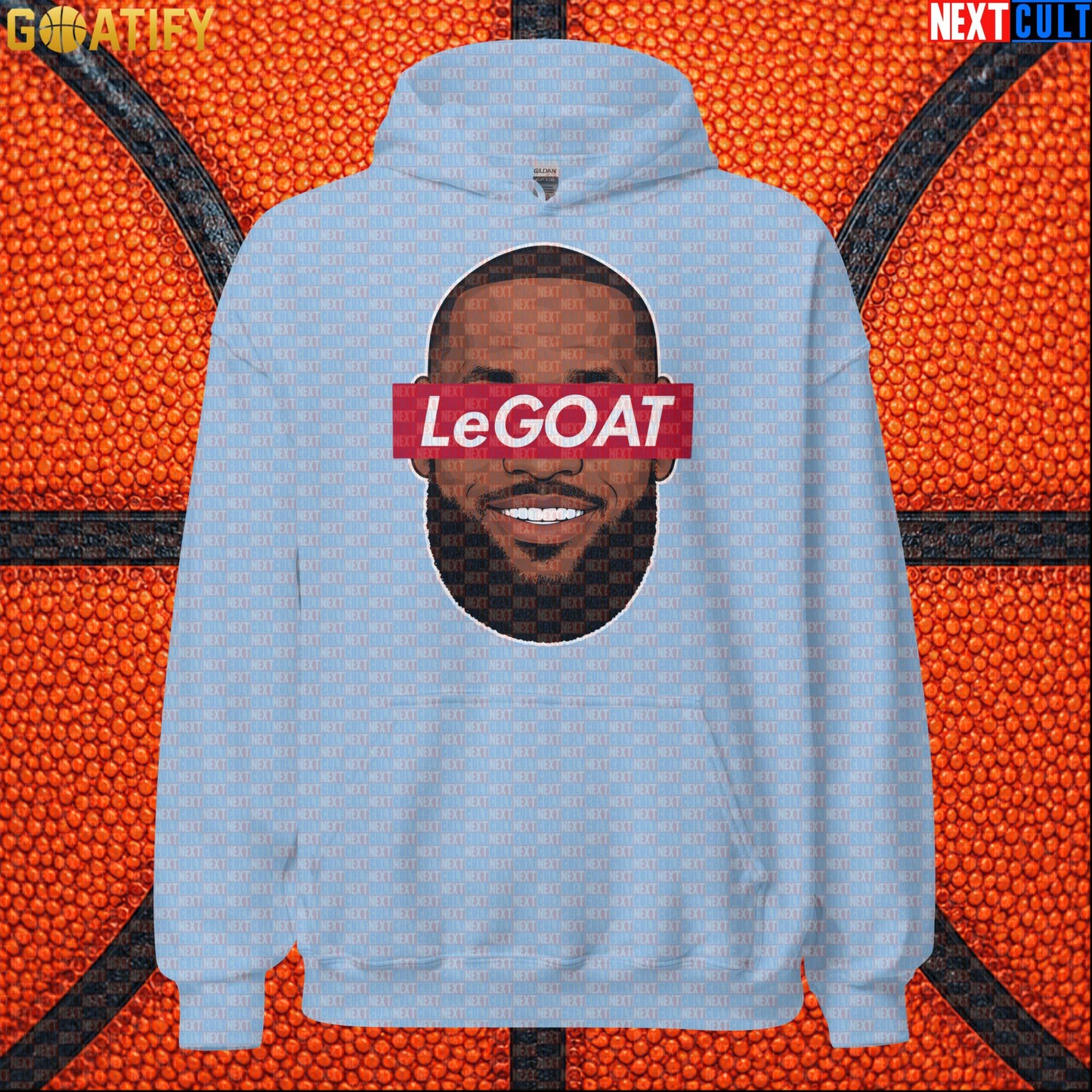 LeBron James Hoodie – LeGOAT Streetwear Pullover Gift for Basketball Fans and NBA Game Days |  | ["Basketball", "Cleveland Cavaliers", "LeBron James", "Los Angeles Lakers", "Miami Heat", "NBA"]