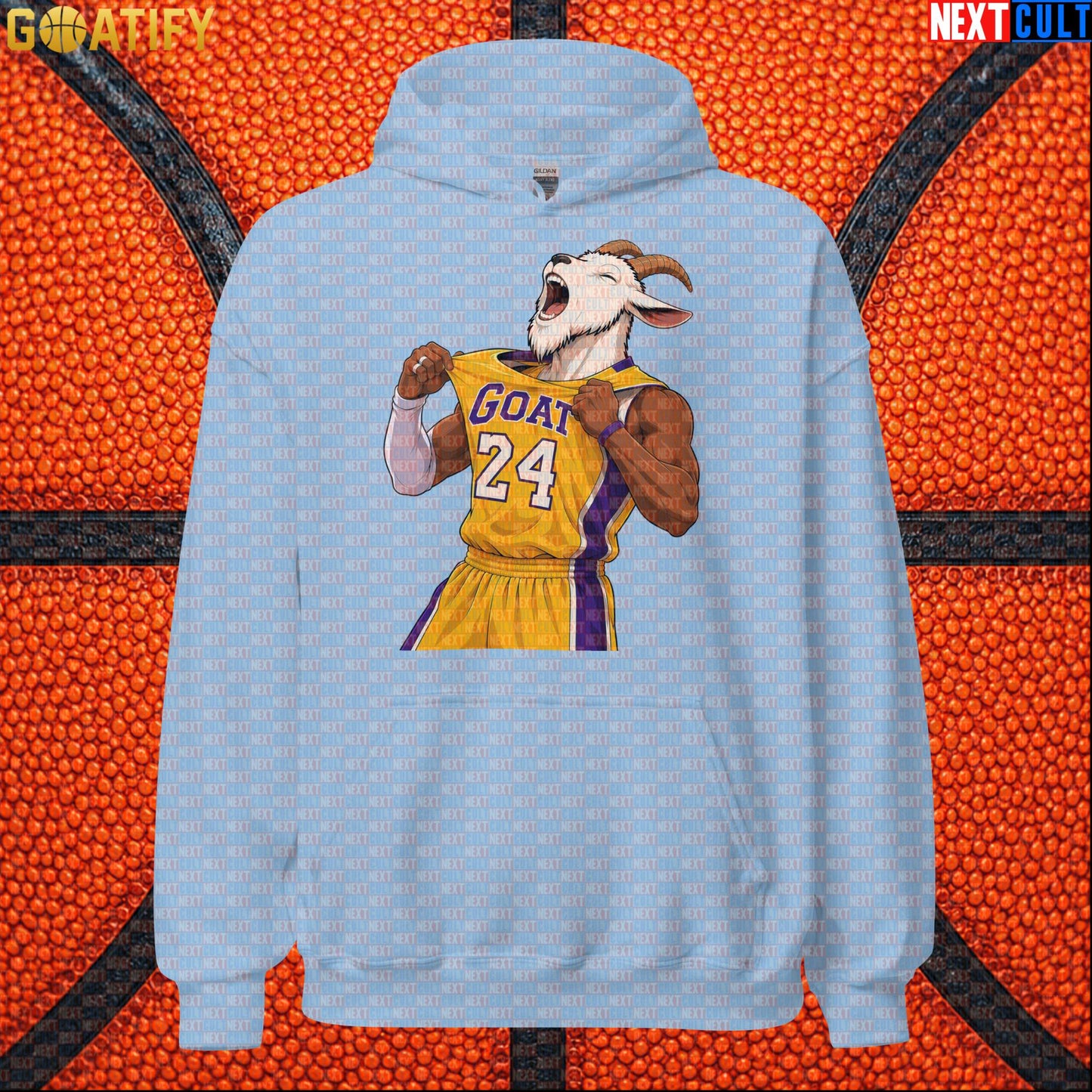 Kobe Bryant Hoodie – Mamba Mentality No. 24 GOAT Pullover for Los Angeles Lakers Fans |  | ["Basketball", "Kobe Bryant", "Los Angeles Lakers", "NBA"]