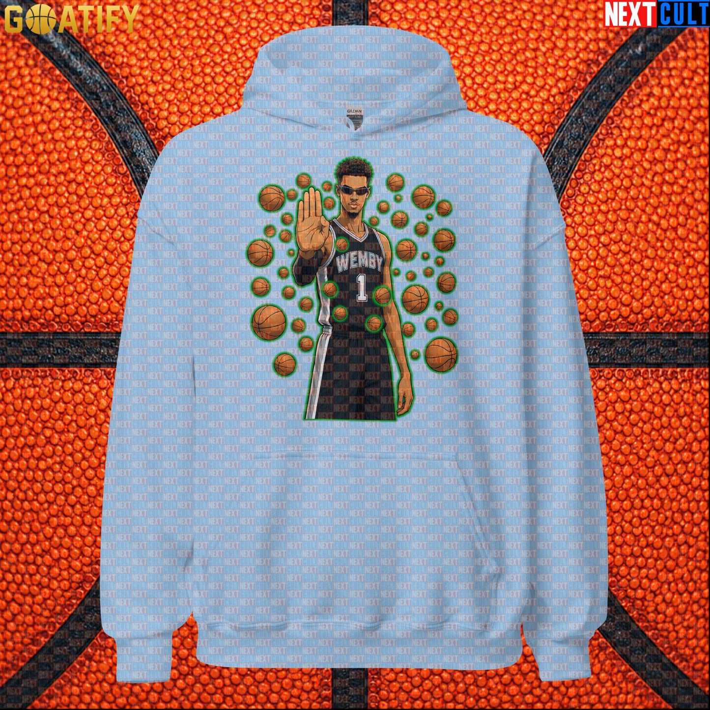 Basketball Hoodie Victor Wembanyama Matrix Stopper Gift for Spurs Fans and NBA Watch Parties |  | ["Basketball", "France", "NBA", "San Antonio Spurs", "Victor Wembanyama"]