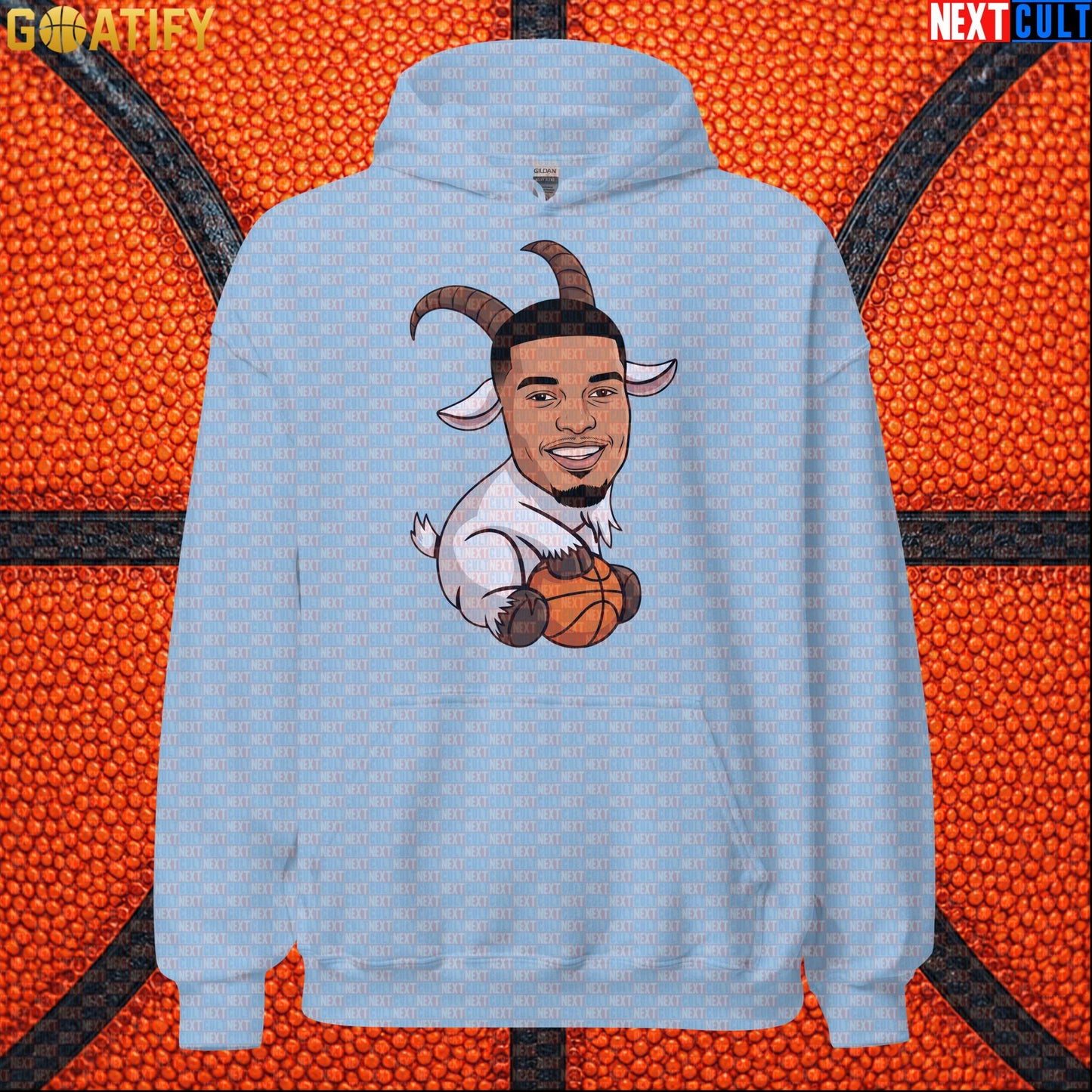Basketball Hoodie Victor Wembanyama GOAT Cartoon for Spurs Fans, NBA Game Day Sports Pullover |  | ["Basketball", "France", "NBA", "San Antonio Spurs", "Victor Wembanyama", "Wemby"]
